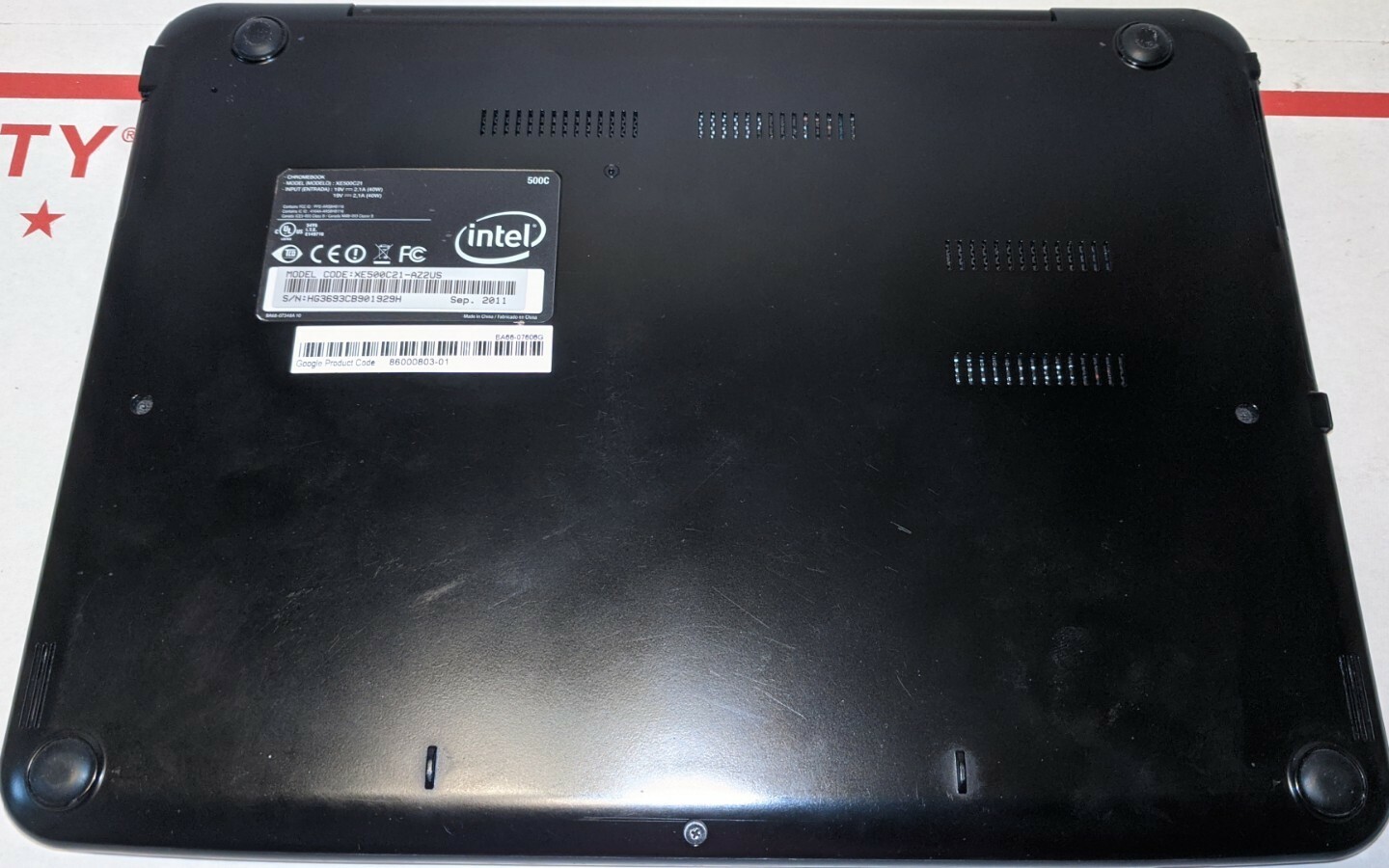 SAMSUNG Chromebook XE500C21-AZ2US 12.1″ Intel Atom N570 1.66 GHz 2GB/16GB SSD