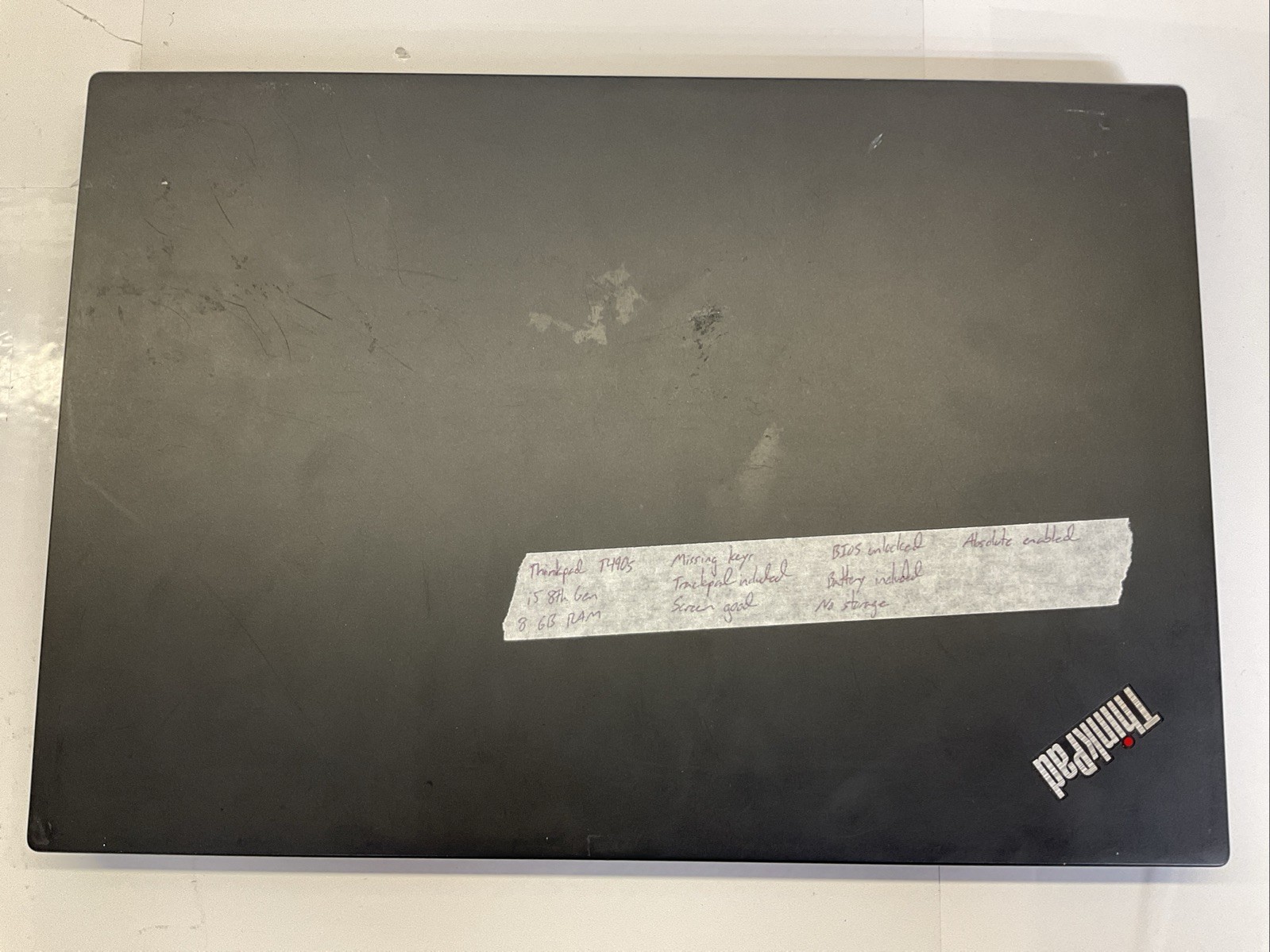 Lenovo ThinkPad T490s | Intel Core i5 8th Gen | 8GB RAM | Powers On (U15)