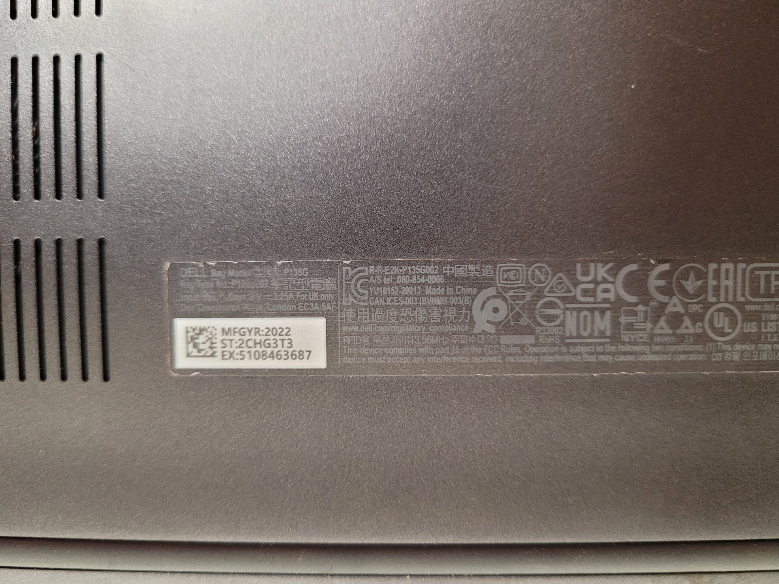 Dell latitude 7430 14″ i5-1245u 1.6ghz 16gb onboard ram no ssd used READ 2CHG3T3