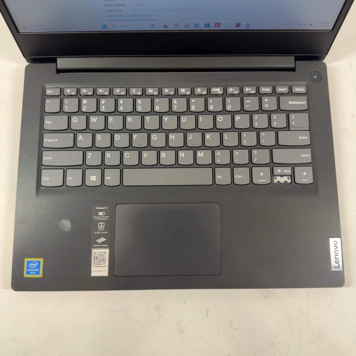 Lenovo IdeaPad 3 81WA 14″ Pentium Gold 6405U 2.4GHz 4GB RAM 128GB SSD READ