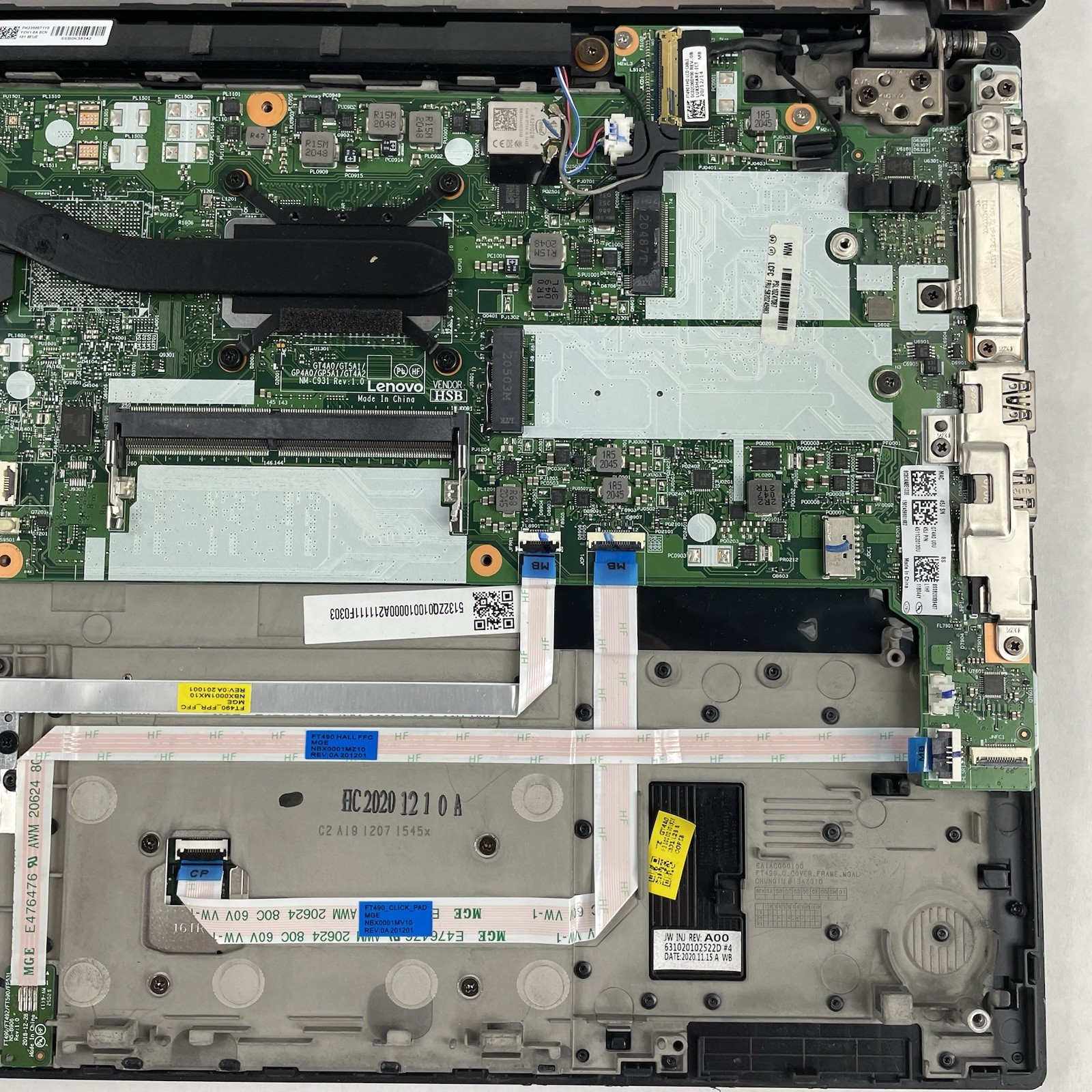 Lenovo ThinkPad T14 Gen 1 14″ i5-10310U 1.70 GHz 8 GB RAM No SSD/OS/AC/Batt