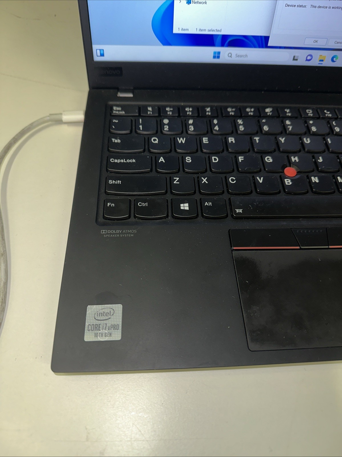 Lenovo ThinkPad X1 Carbon 8th Gen 14″ i7-10610U, 16GB RAM, 512GB SSD, Win 11 Pro