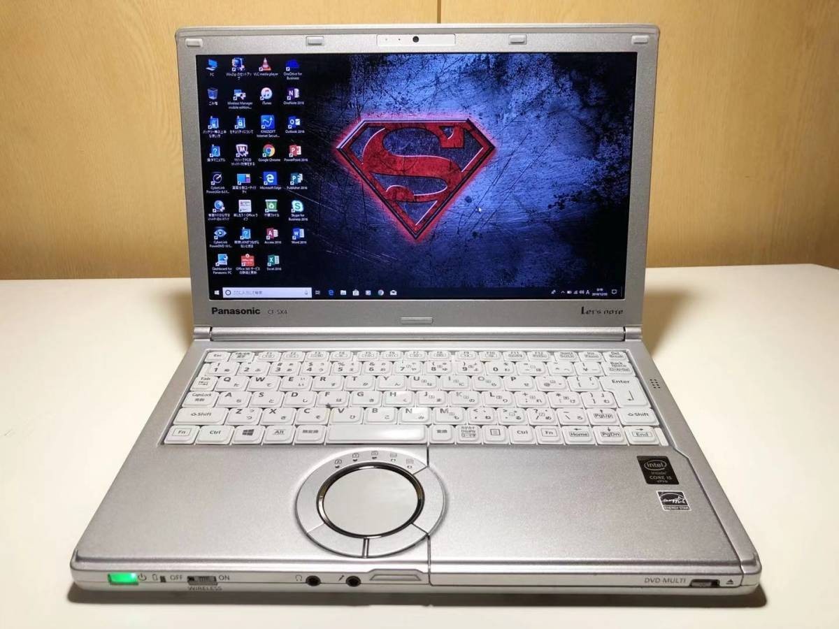 Panasonic Let’s Note CF-SX4 Core i5 2.40GHz RAM 16GB SSD 240GB Win 11 Pro JP