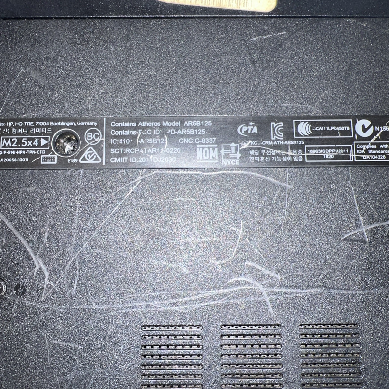 HP laptop Windows 8 parts only