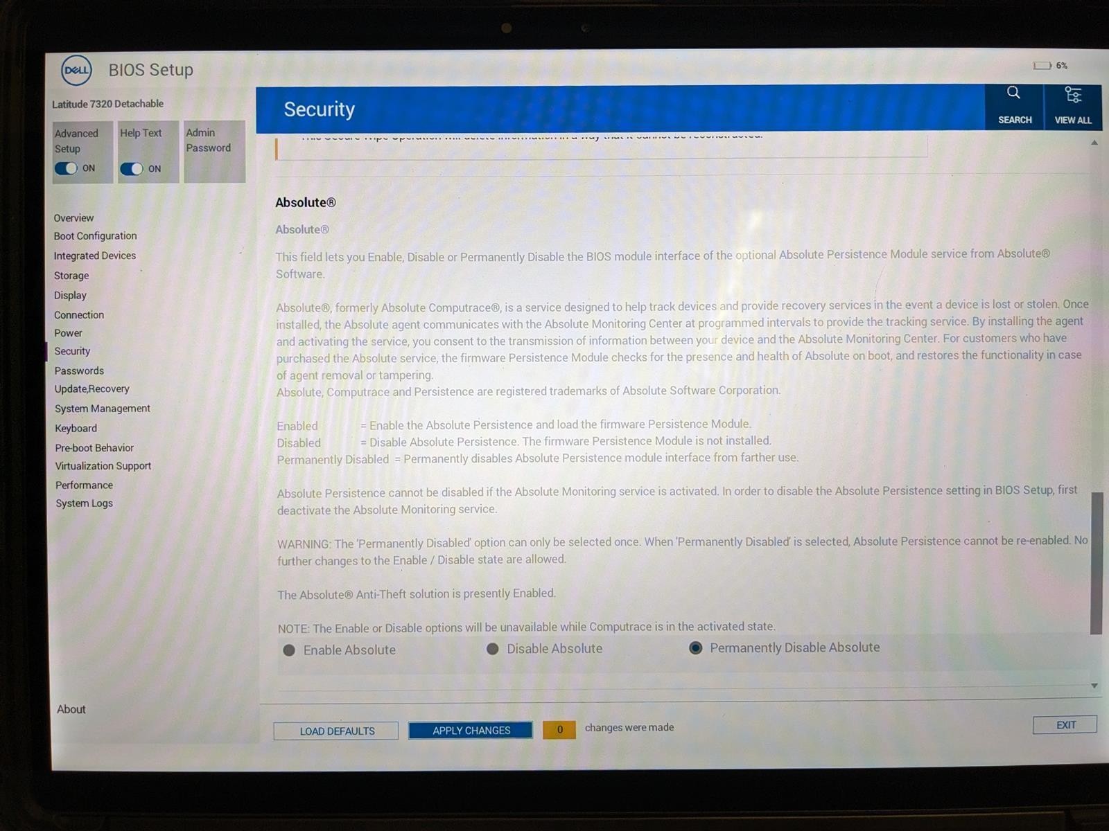 DELL LATITUDE 7320 DETACHABLE I5-1140G7 @ 1.10GHz, 8GB RAM, NO HDD/OS