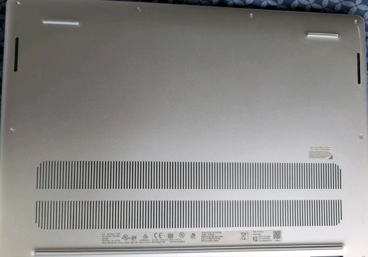 Dell 16 Plus 16″ Ryzen AI 7 350 32GB NVMe SSD Radeon 860M Win 11 Silver