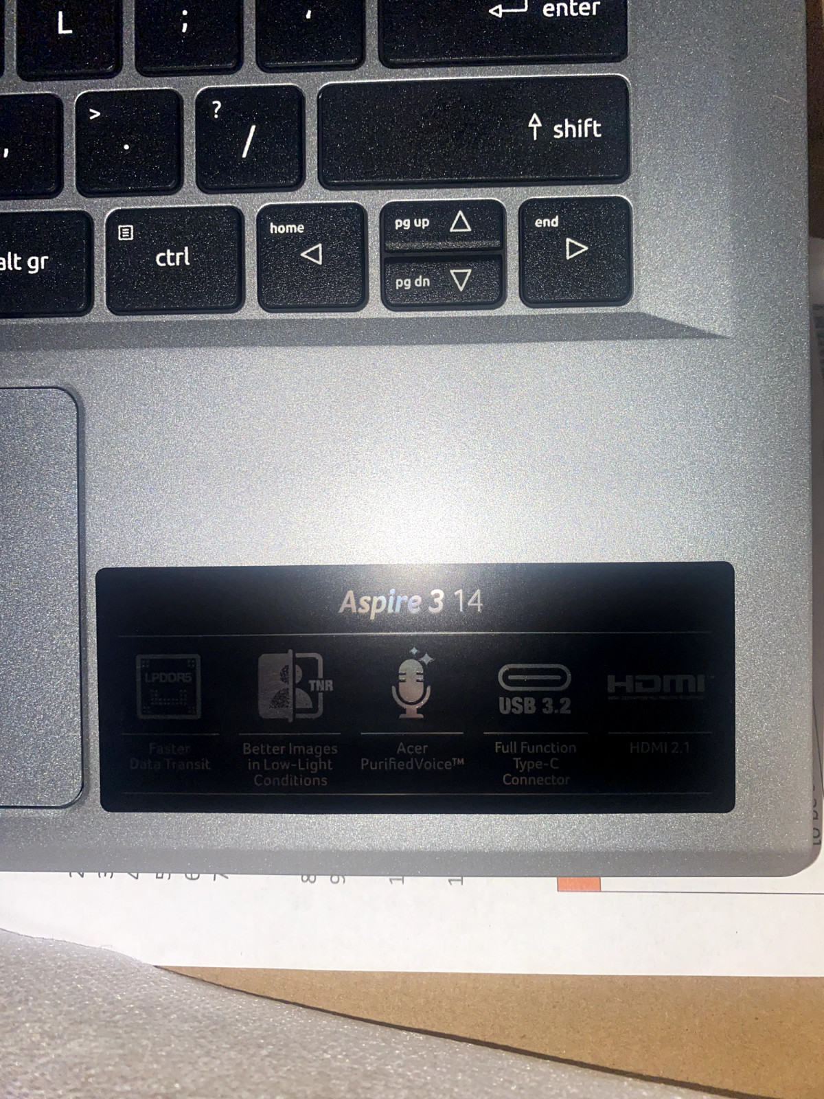 Acer Aspire 3 Intel 3 14 A314-46P-3772 laptop