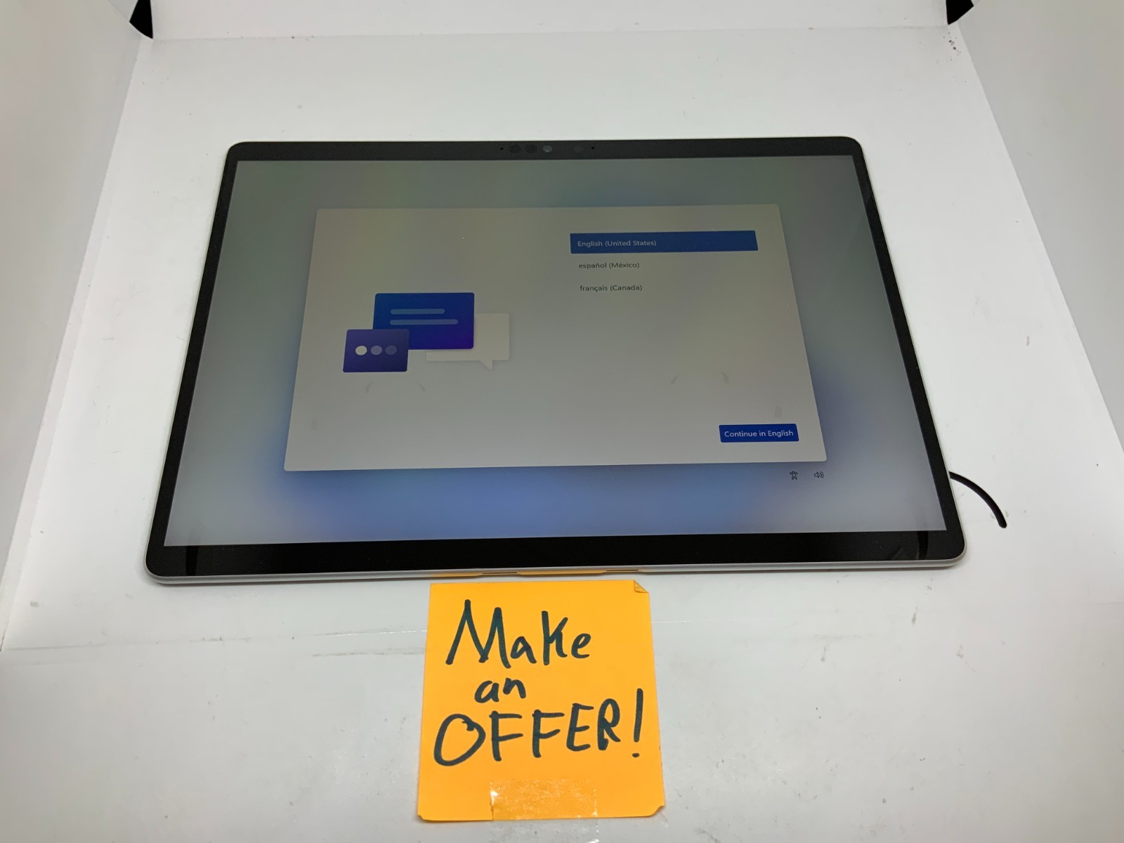 READ – Microsoft Surface Pro X – 13″ Touchscreen – SQ2 512gb SSD 16GB RAM Silver
