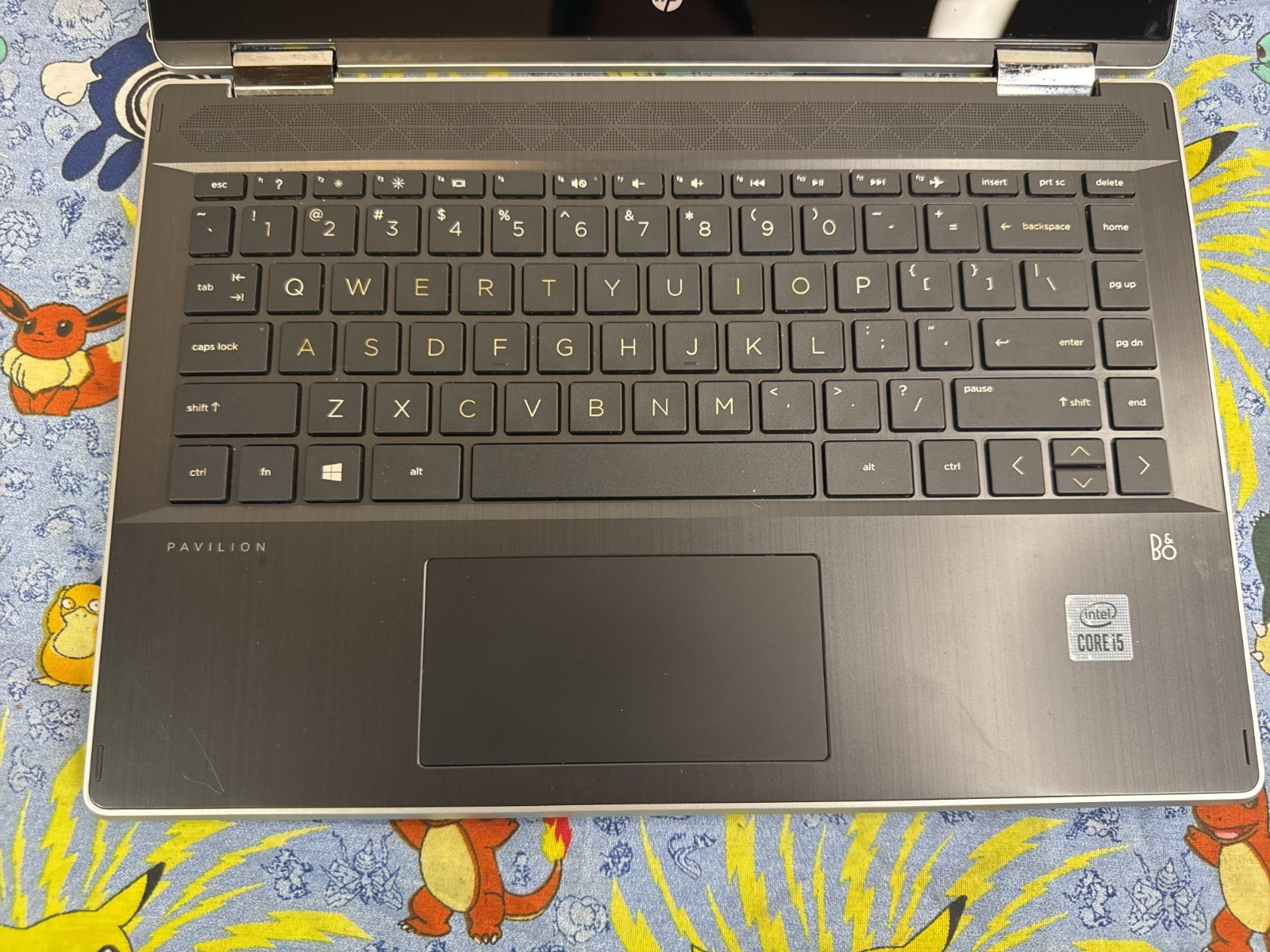 HP Pavilion x360 14-DW2051WM 14″ i5 8GB RAM No SSD For Parts Bad Screen