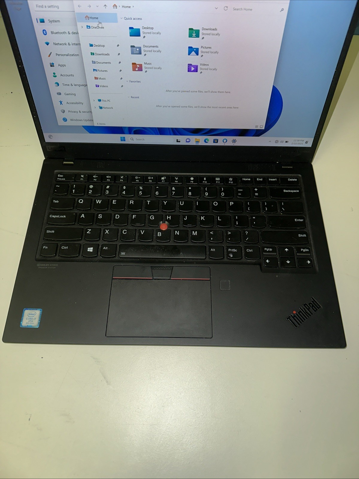 🚀 Lenovo ThinkPad X1 Carbon 7th Gen 14″ i7-8665U 16GB RAM 512GB SSD