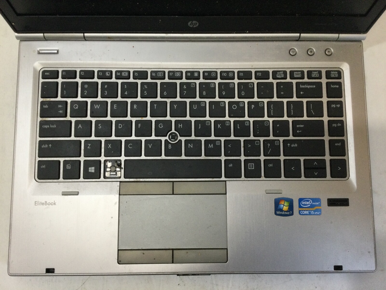 HP ELITEBOOK 8470P – FOR PARTS – MISSING COMPONENTS – READ DESCRIPTION – BB!!!