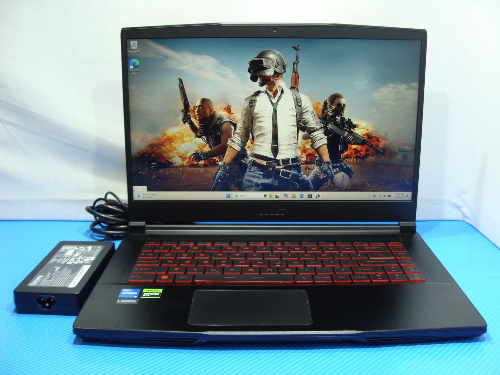 MSI Thin GF63 15.6” FHD 144hz core i5-12450H 2.0GHz 8GB 512GB SSD RTX 2050 4GB