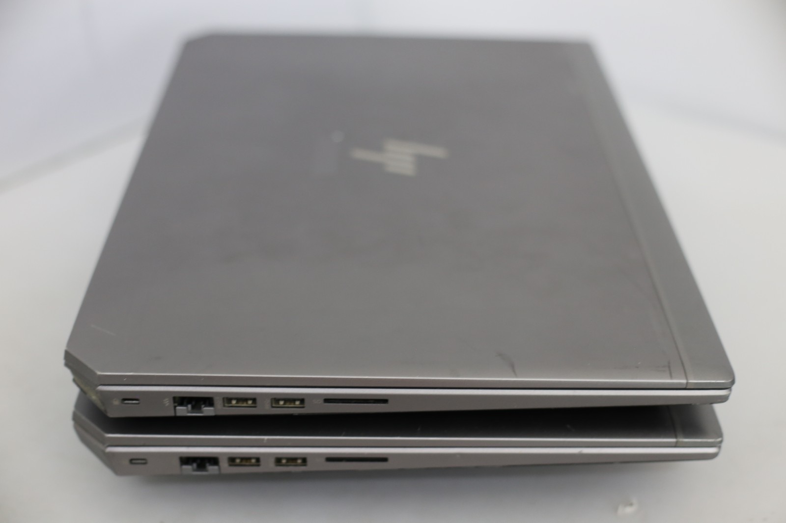 Lot of 2 HP ZBook 15 G5 Laptops i7-8850H, 32GB RAM, No HDD/OS, Grade C, KH1