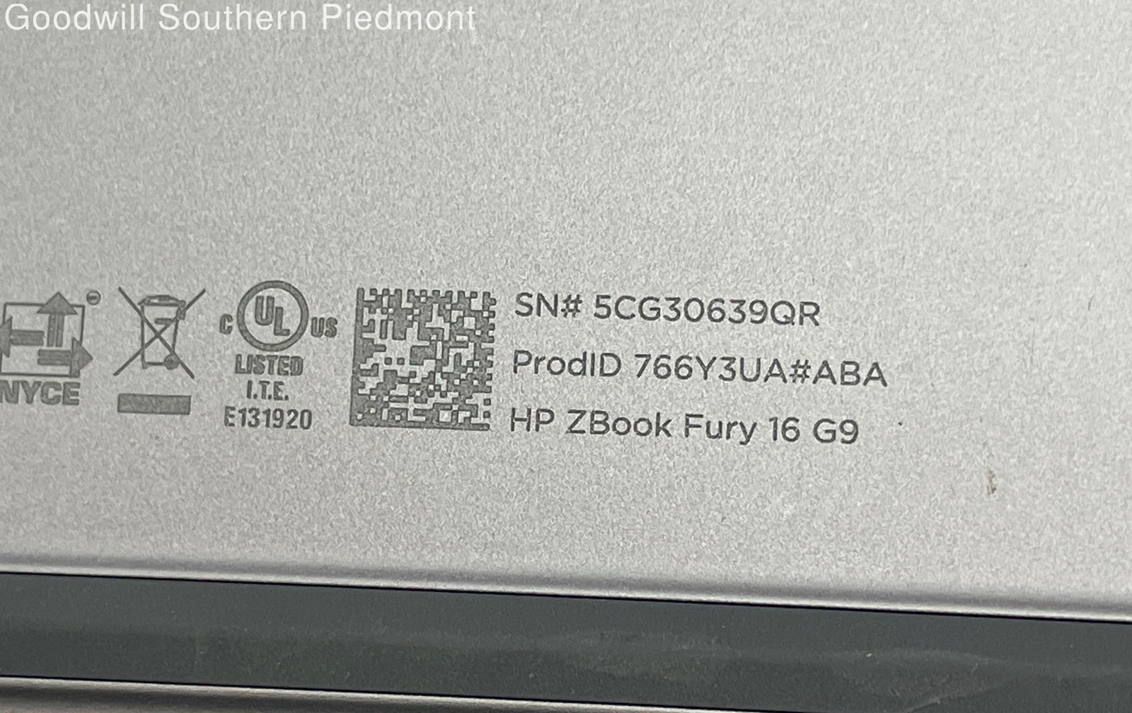 HP ZBook Fury 16 G9 Intel Core i9-12950HX 32GB RAM 1TB SSD Win 11 RTX A4500
