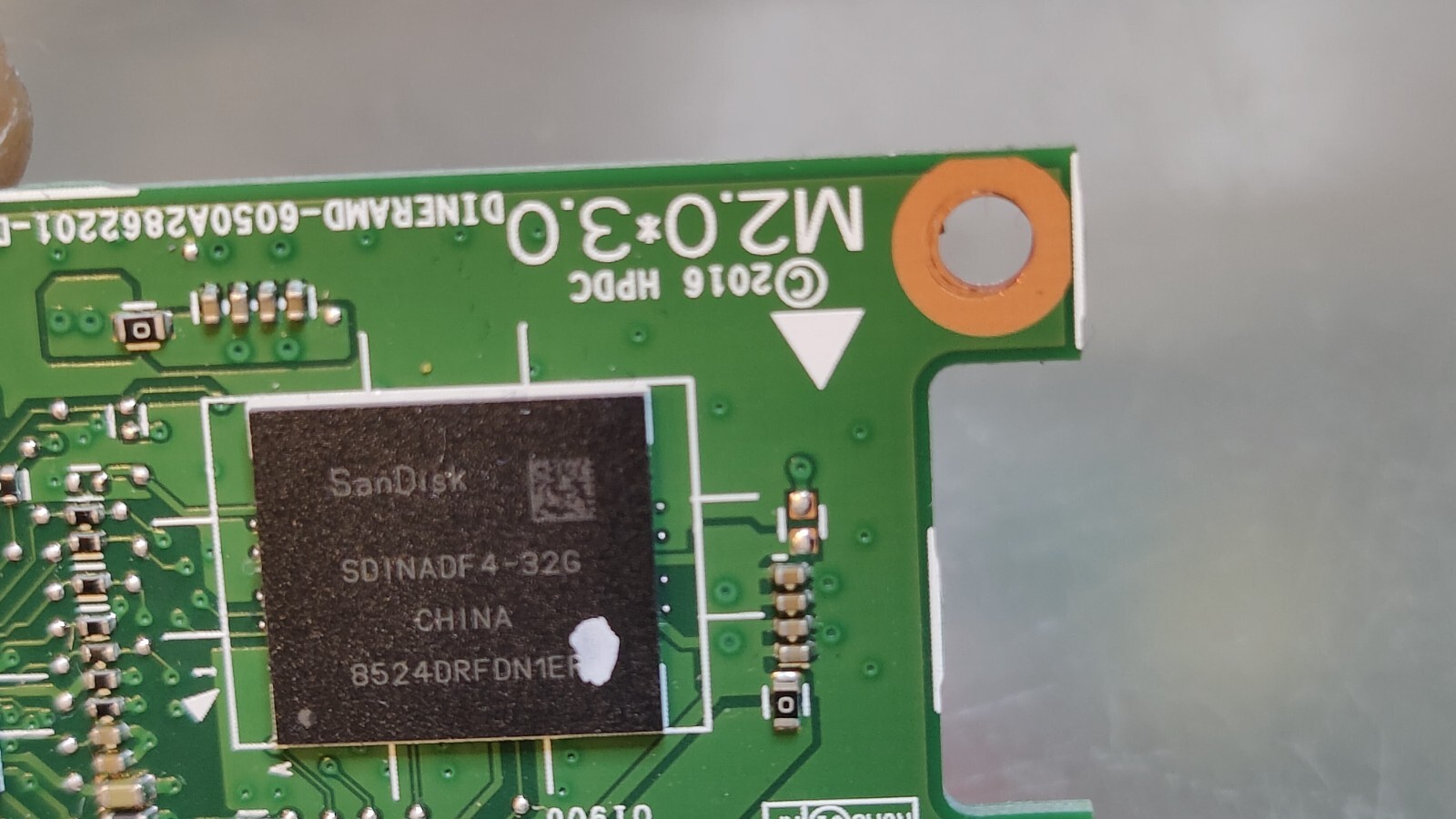 HP 14-CM 14-CK 14-AN 14-DK 14Z-CM 32GB SSD eMMC 6050A2862201 Card #