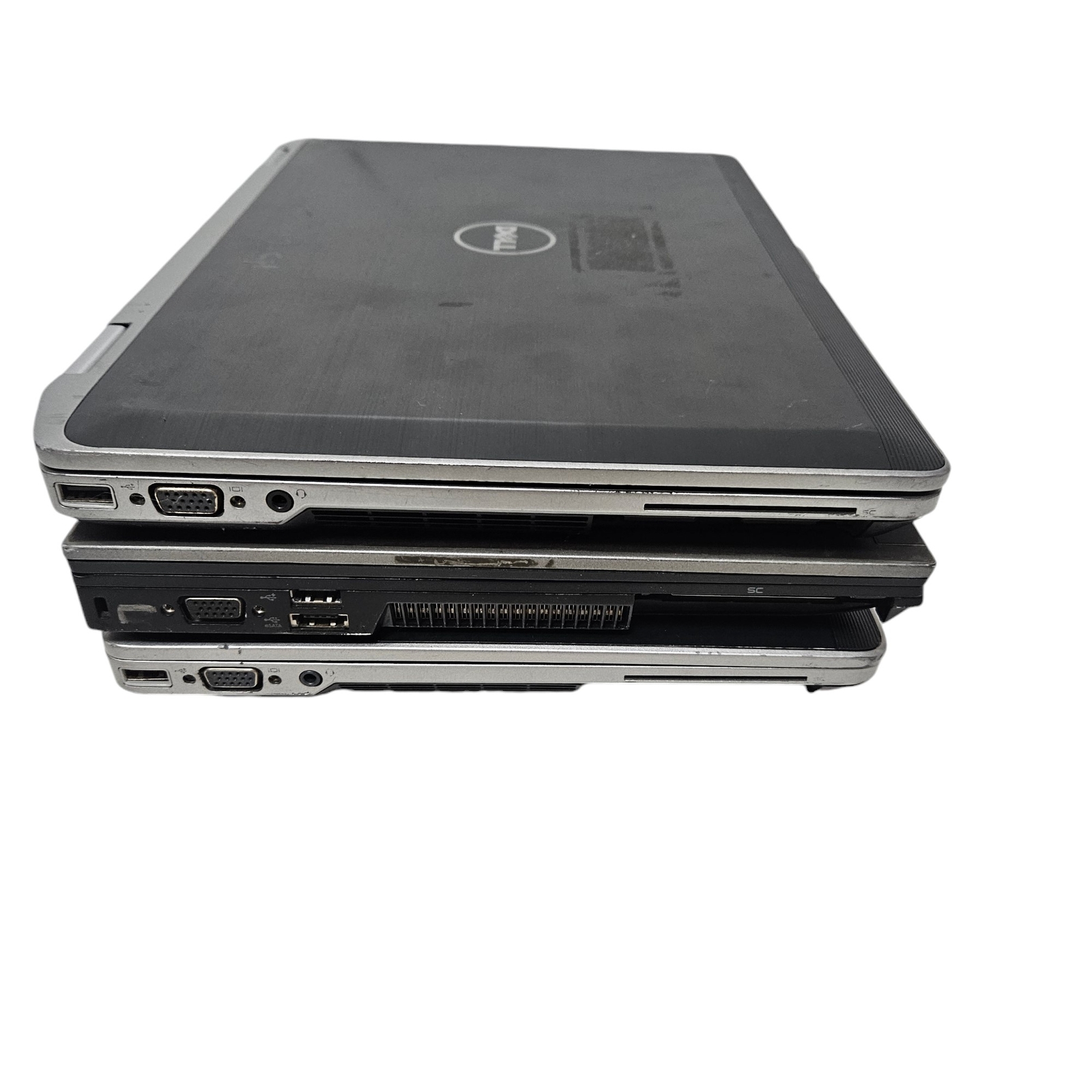Lot of 4x Dell Latitude Laptops AS IS PARTS / REPAIR E6430 E6420 & E6410 NO HDD