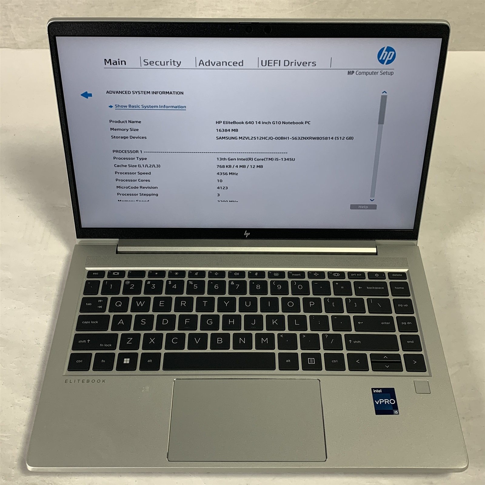 HP EliteBook 640 G10 14″ Laptop i5-1345U 1.6GHz 16GB 512GB NVMe SSD – Win11