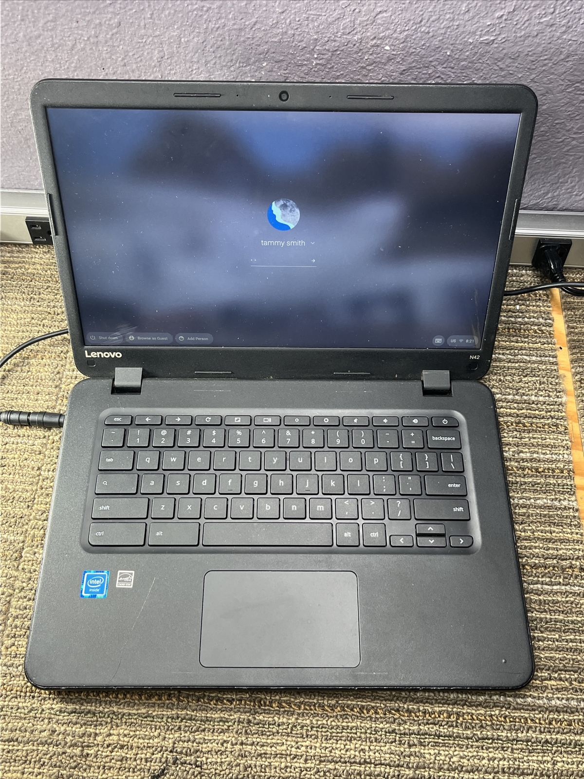 Lenovo N42-20 Chromebook 14.1in Celeron N3060 4GB RAM 32GB SSD No AC 898771