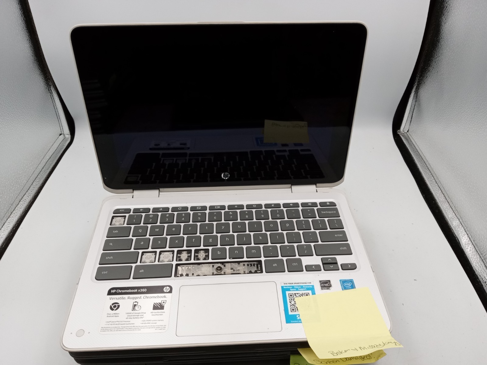 Lot of 5 – HP Chromebook x360 11.6″ Laptops – FOR PARTS – VARIOUS ISSUES -RR
