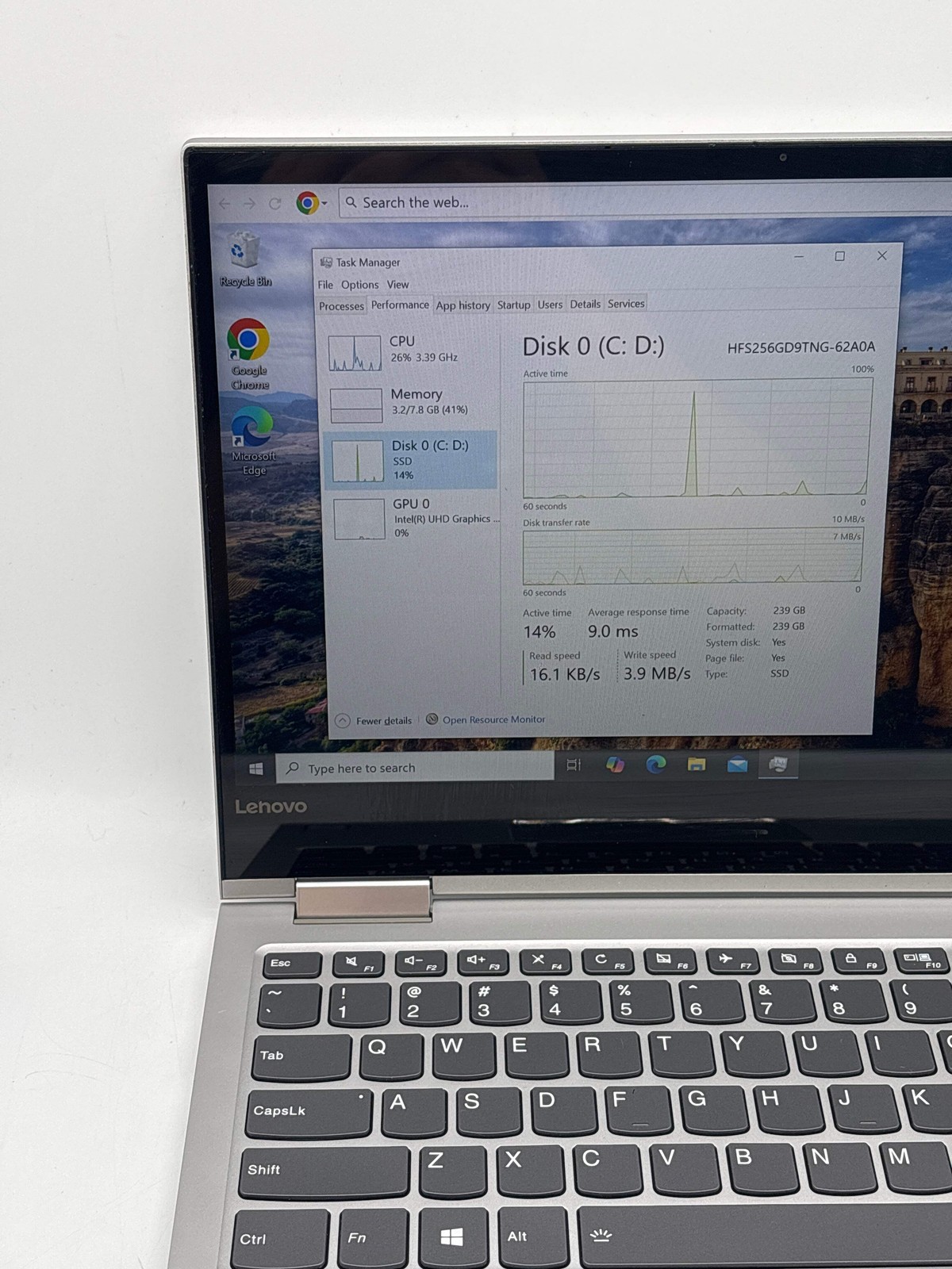 Lenovo Yoga 730-13IKB 2-in-1 i5-8250U 8GB RAM 256GB SSD Used