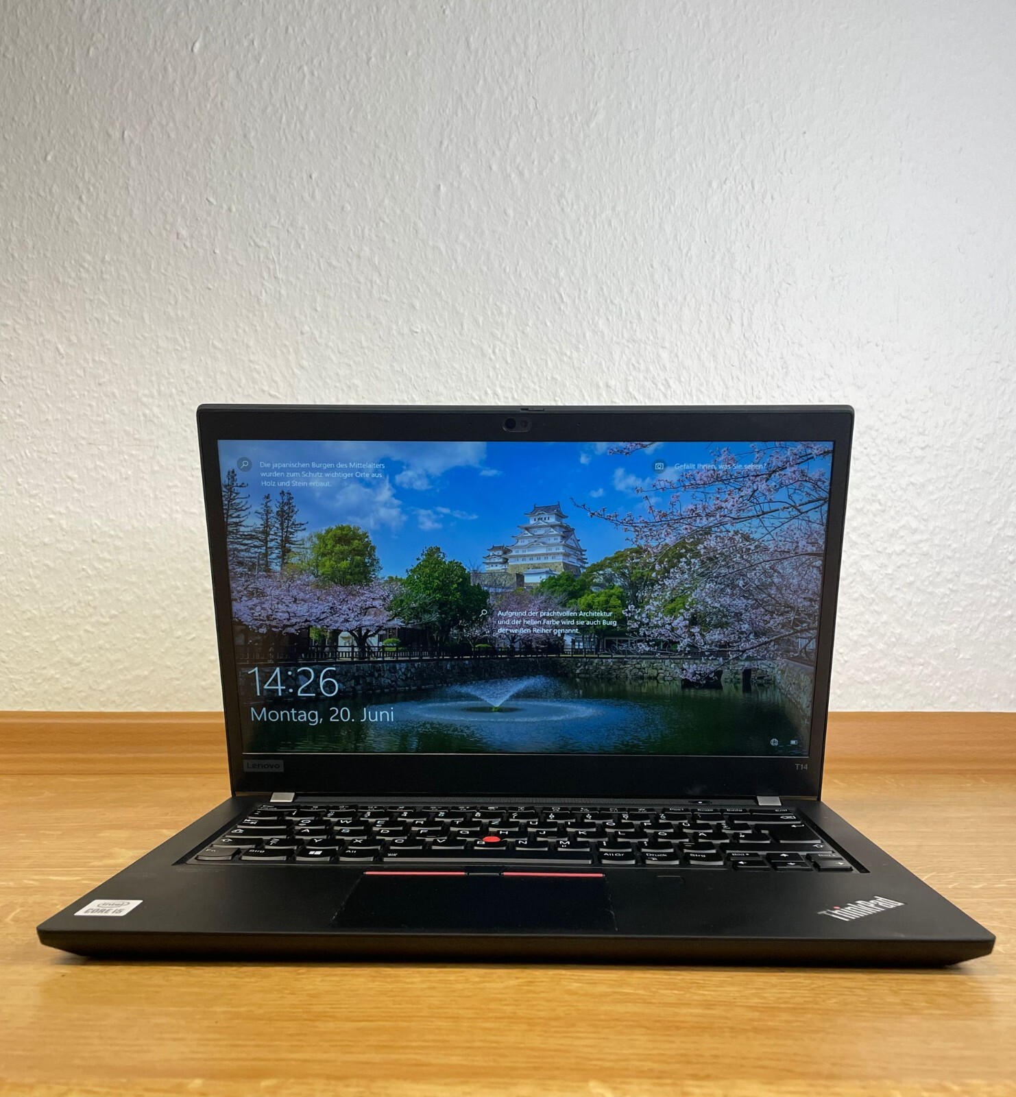 Lenovo ThinkPad T14s Gen2 i5-1135G7 GERMAN BACKLIT 14″ FHD LTE Notebook/Laptop