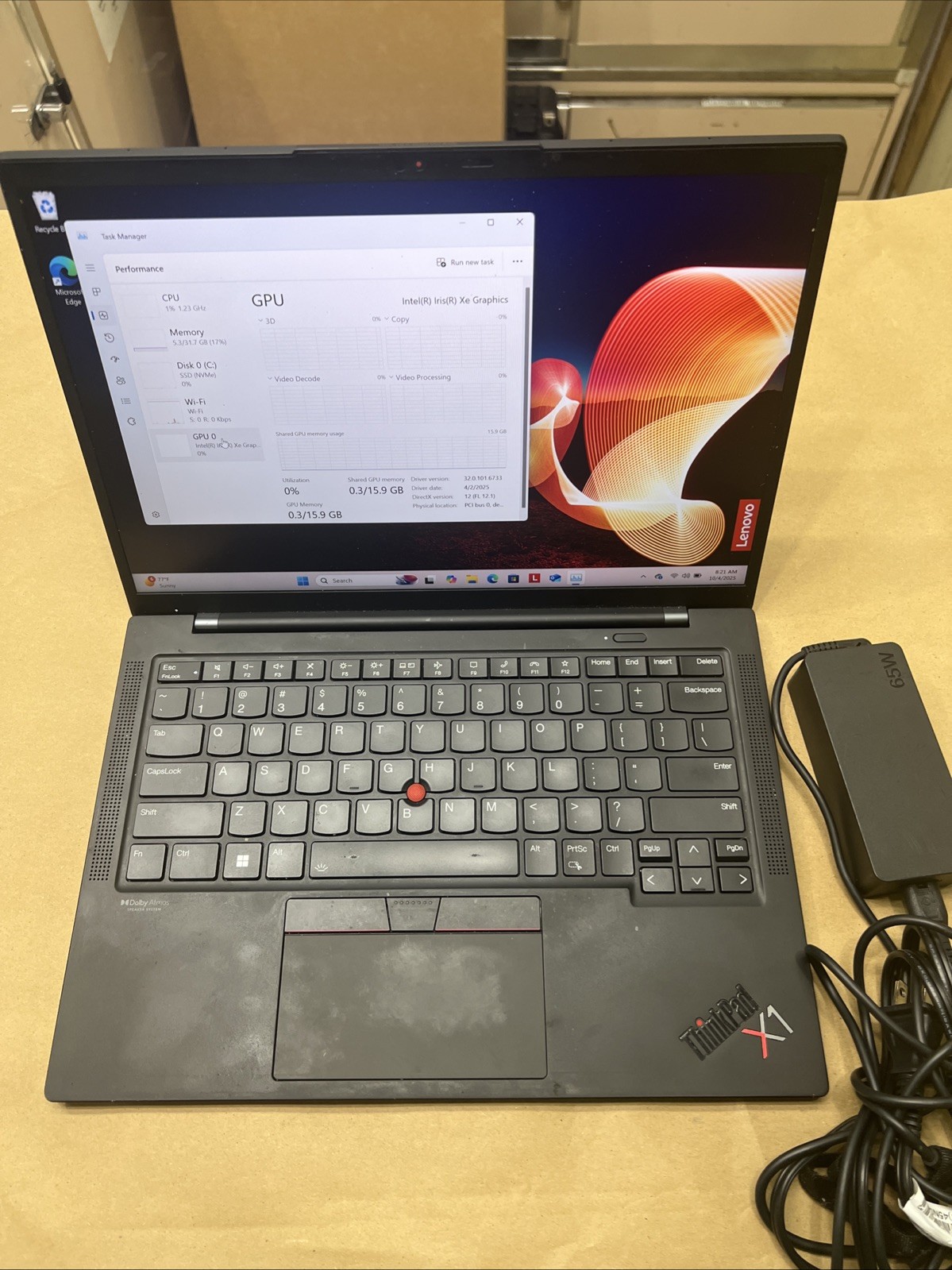 Lenovo ThinkPad X1 Carbon Gen 10 14″ i7-1280P 2TB SSD, 32gb Excellent