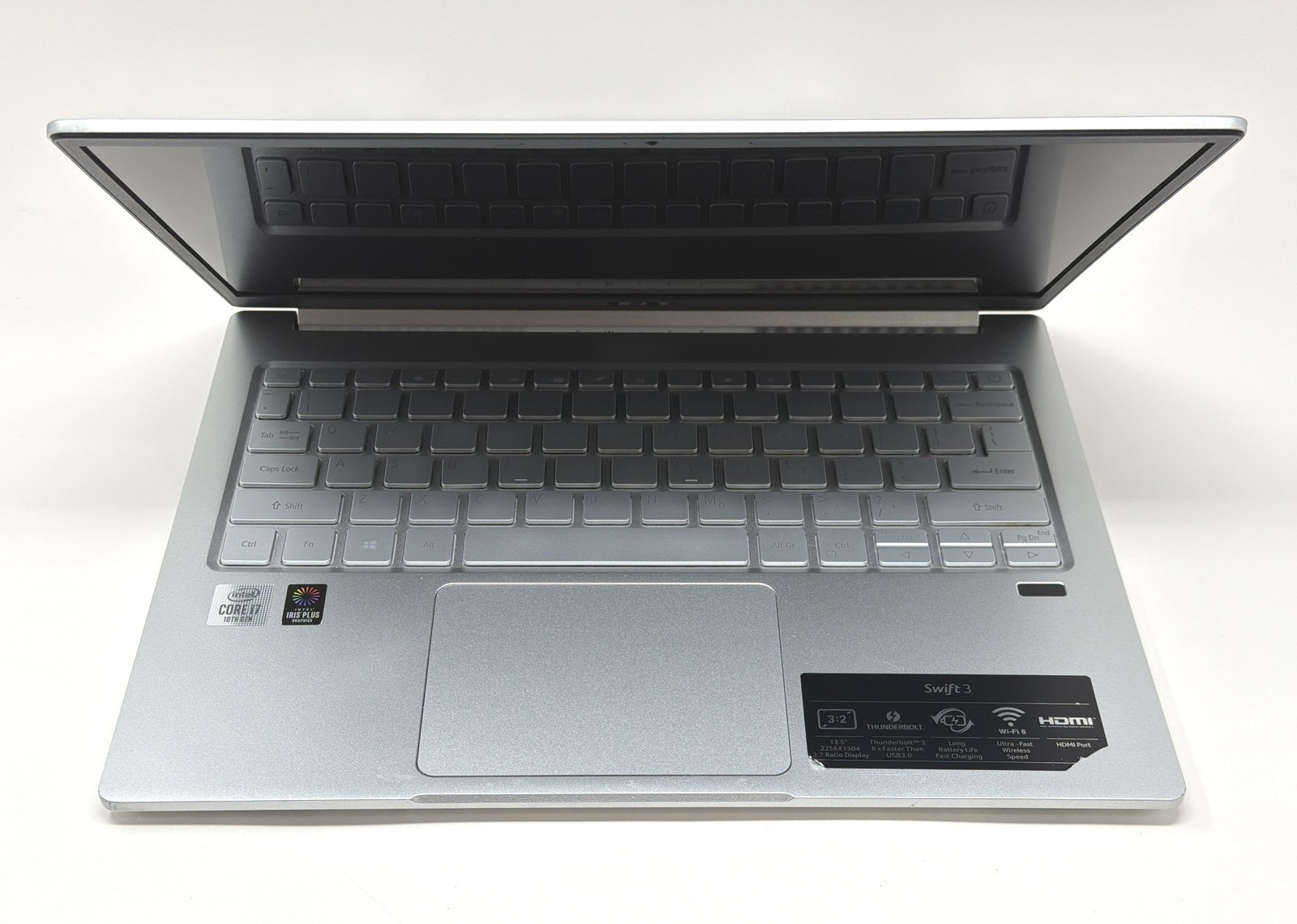 Acer Swift 3 SF313-52 Intel Core i7 1.30GHz 16GB RAM 1TB SSD Laptop Silver Good