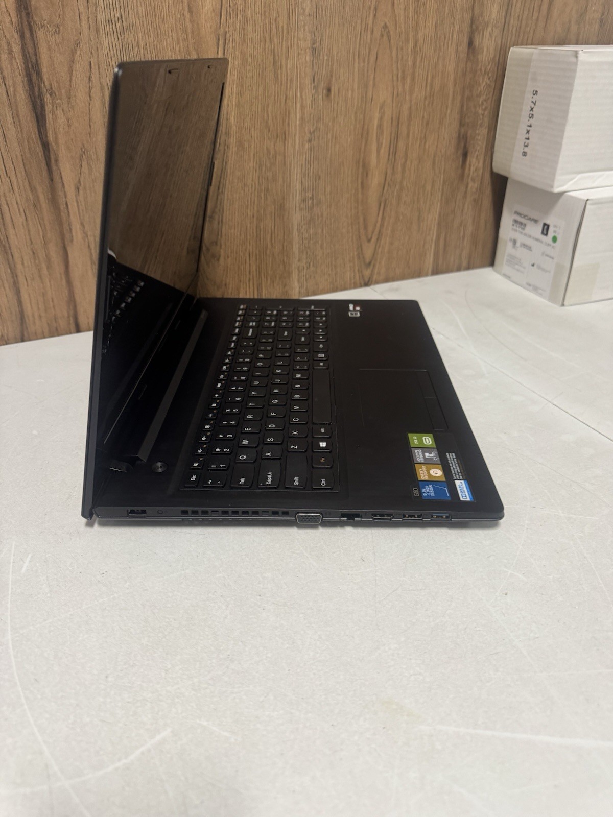 Lenovo G50-45 AMD A8 15.6” Laptop For Parts No RAM No HDD No Image