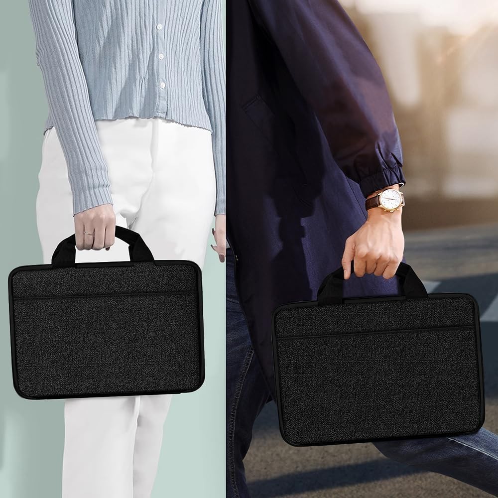 Laptop Case 13.3-14 inch Sleeve, Water-Resistant Shockproof Bag for MacBook Pro/