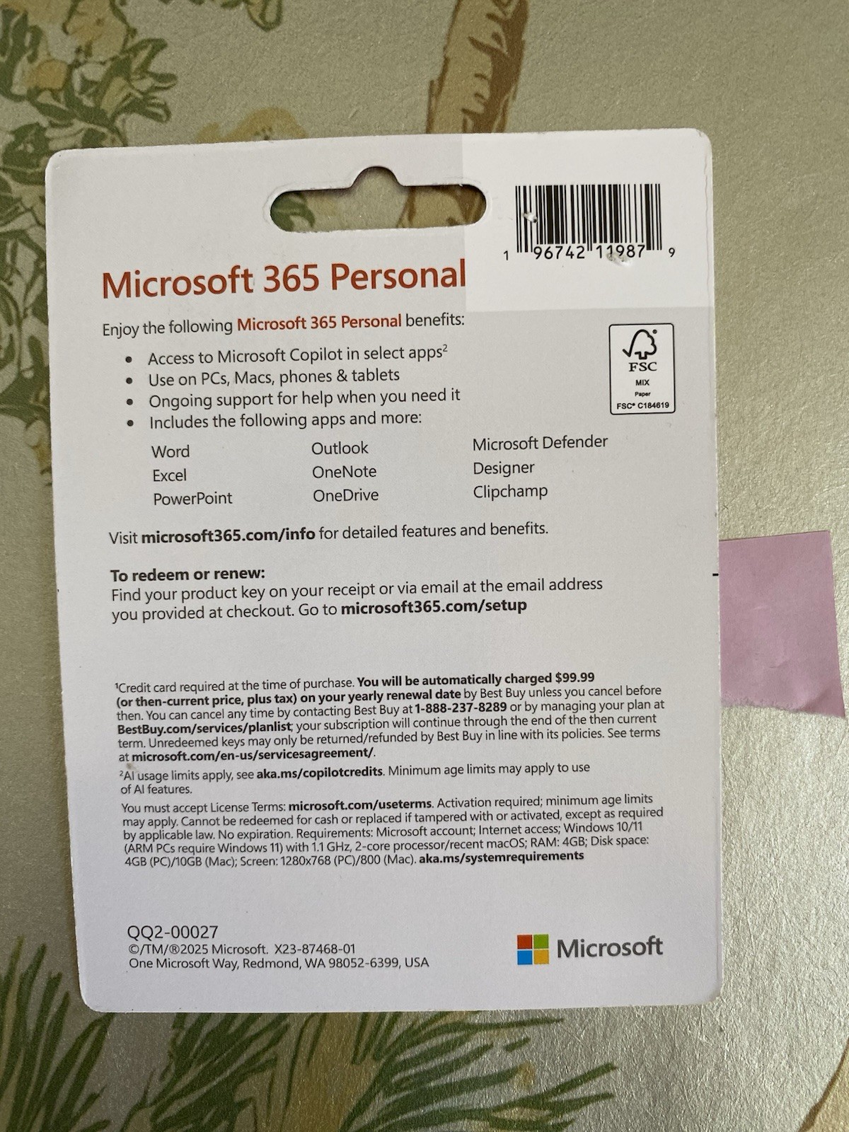 Surface Laptop 4 13.5″ i5 8GB 256GB SSD Win 11 Silver +1 YR Microsoft 365 & Case