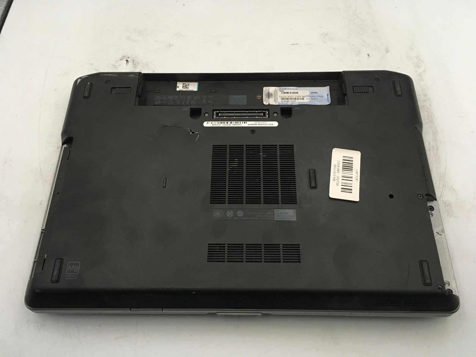 DELL LATITUDE E6430 – FOR PARTS – INTEL I5 3RD GEN – 4GB RAM – READ DESCRIP – BB