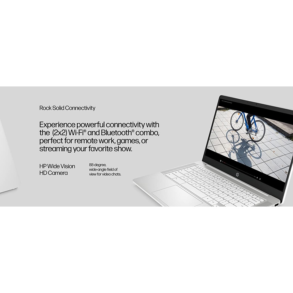 Hewlett Packard Chromebook 14ANA0240NR 14″ Touchscreen Laptop, 4GB RAM/64GB SSD,