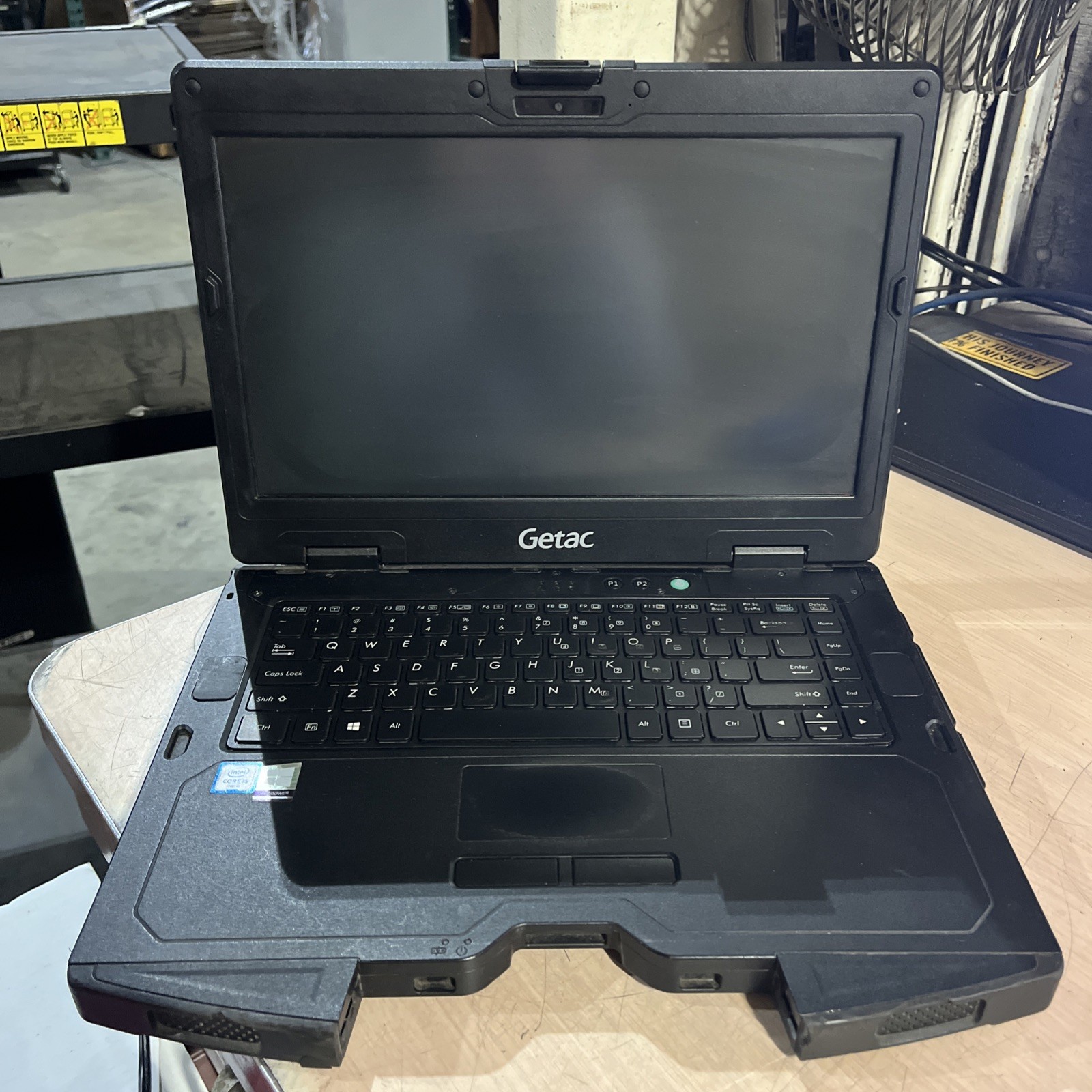 GETAC S410 INTEL CORE I5 8GB RAM NO HD