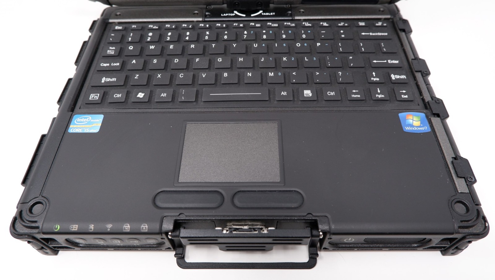 GETAC V100 10.4″ MULTITOUCH RUGGED NOTEBOOK, I5-3320M,500GB,4GB,WIN10P – READ!