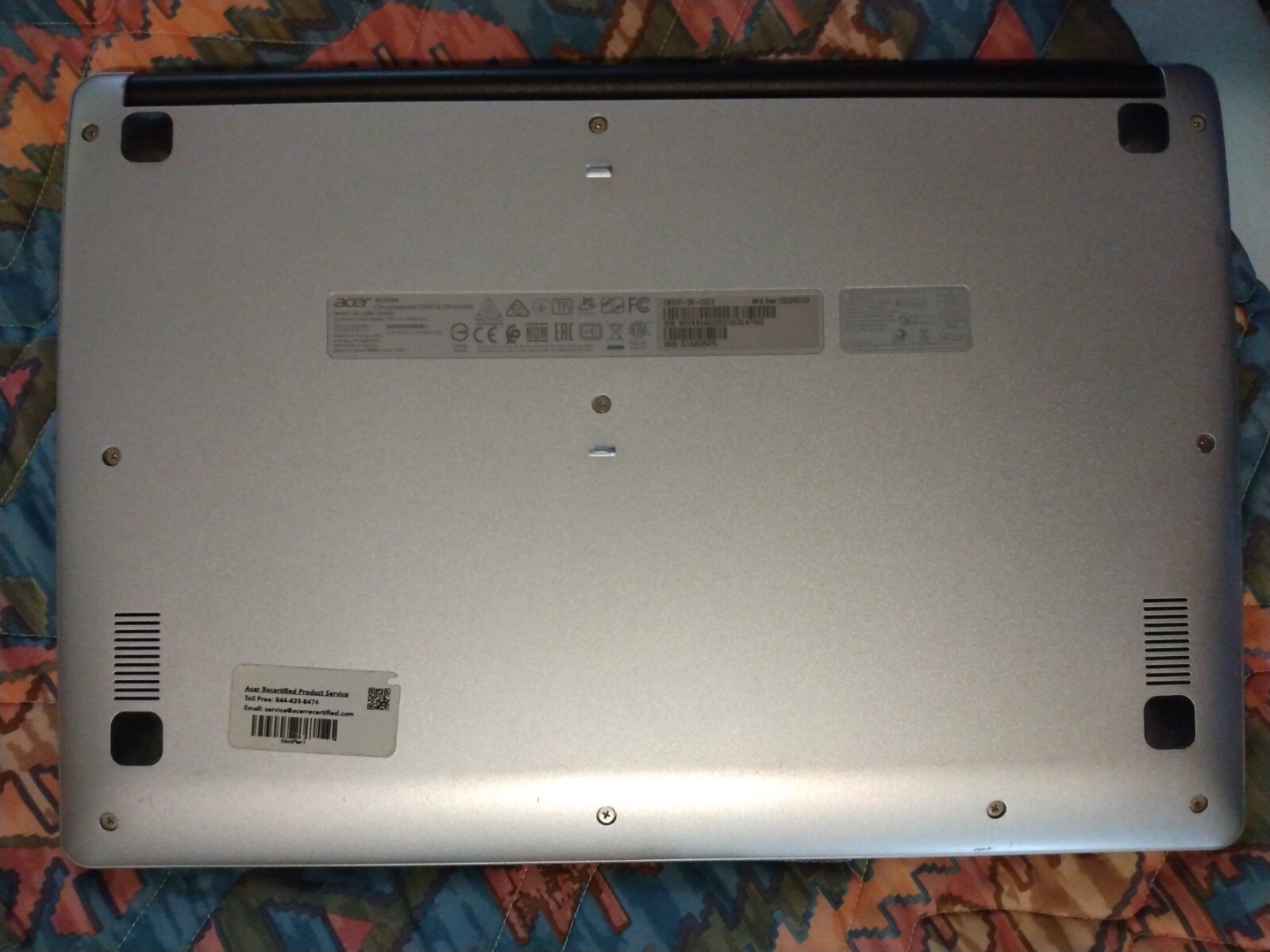 Acer Chromebook 315 CB315-3H-C2C3 15.6 inch (32GB, Intel Celeron N, 1.60GHz,…