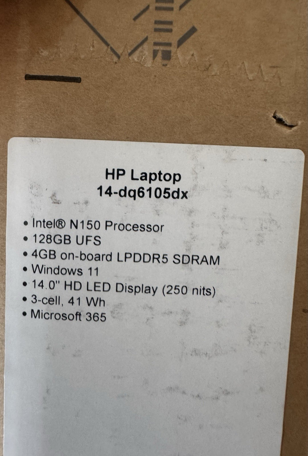 HP – 14″ Laptop – Intel N150 Processor – 4GB Memory – 128GB UFS – Pale Rose Gold