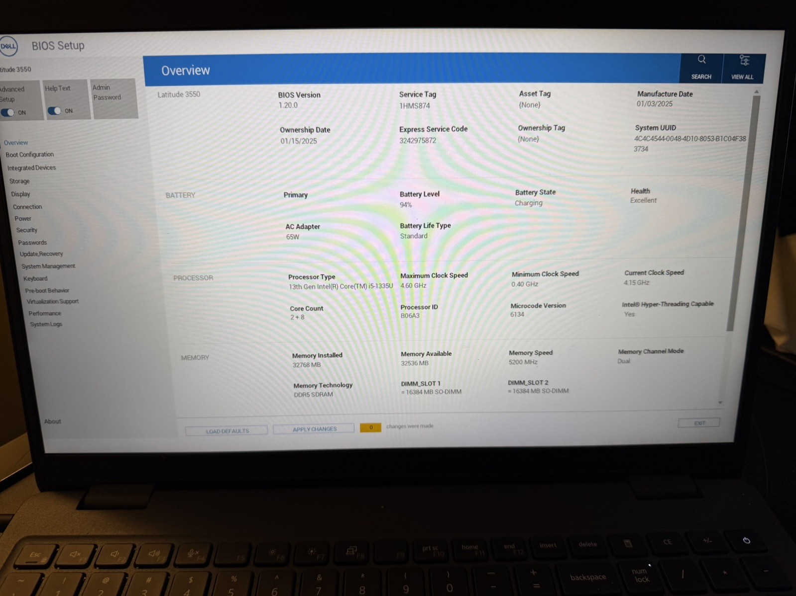 Dell Latitude 3550 15.6″ i5-1335U 1.3GHz 32GB RAM 1TB SSD