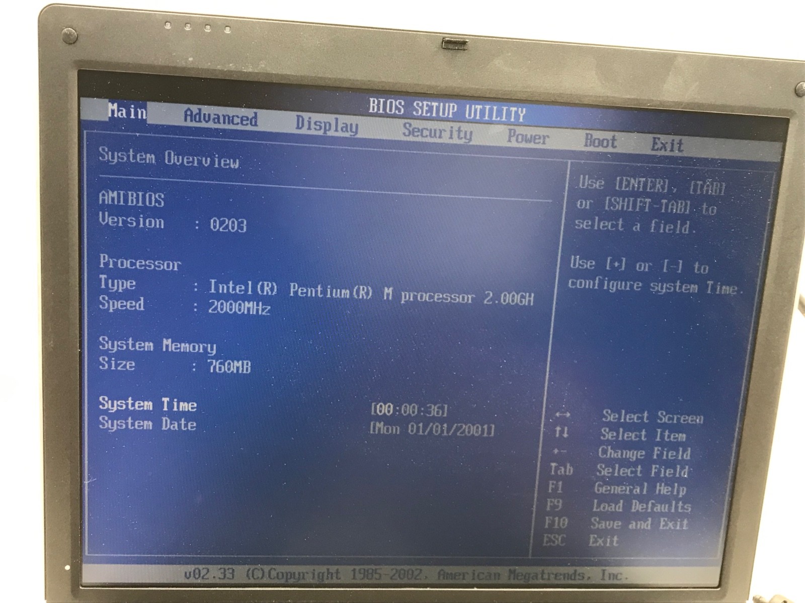 ASUS M5200N Intel Pentium M 12″ Laptop 760 MB RAM -BOOTS BIOS- MZ