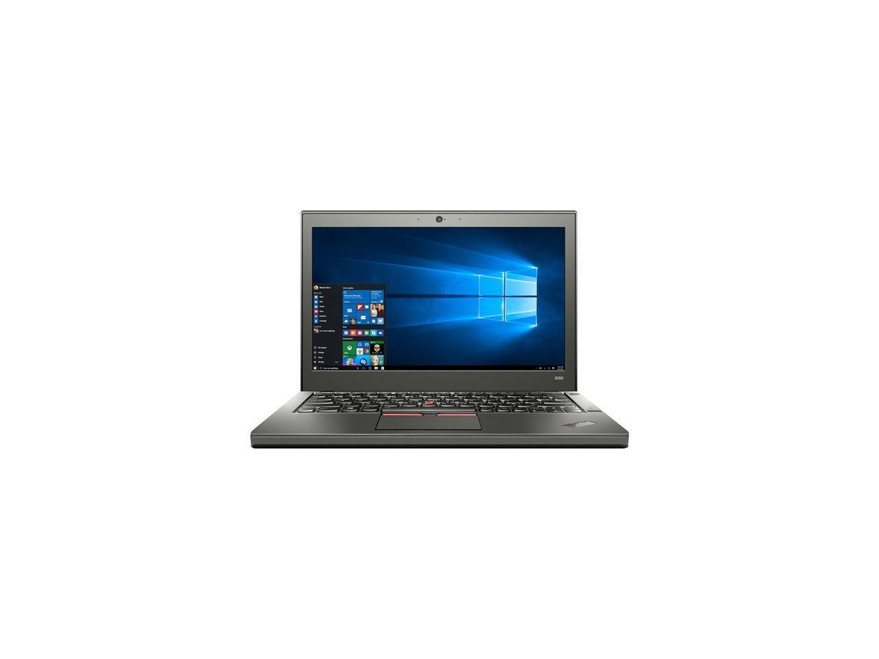 Lenovo Thinkpad X250 i5 5500u 2.2GHz 8GB Ram 256GB SSD Windows 10 Pro. Refurbris