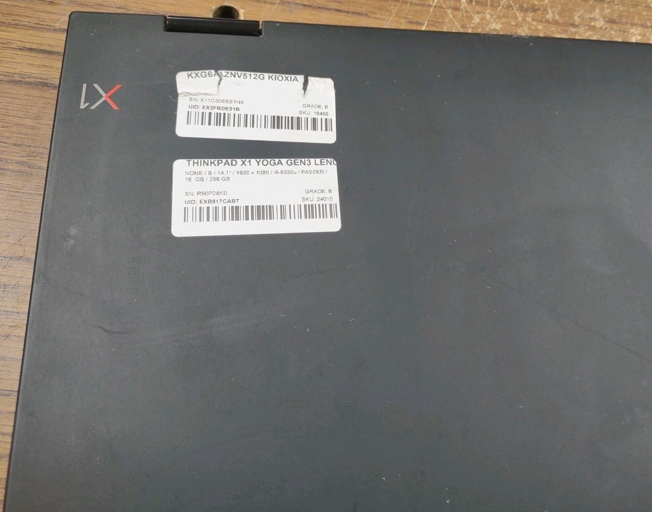 LENOVO ThinkPad X1 Yoga 3rd Gen W/ i5-8350U, 16GB, 256GB, TOUCH, STYLUS.