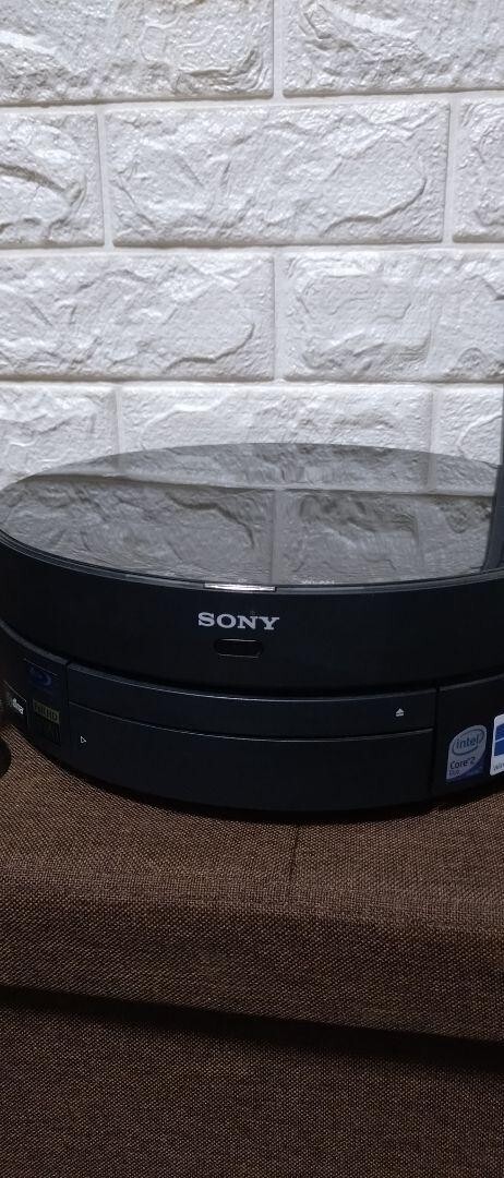 VAIO TV Side PC VGX-TP1QS Round shaped computer Intel Core2Duo Windows10 n02