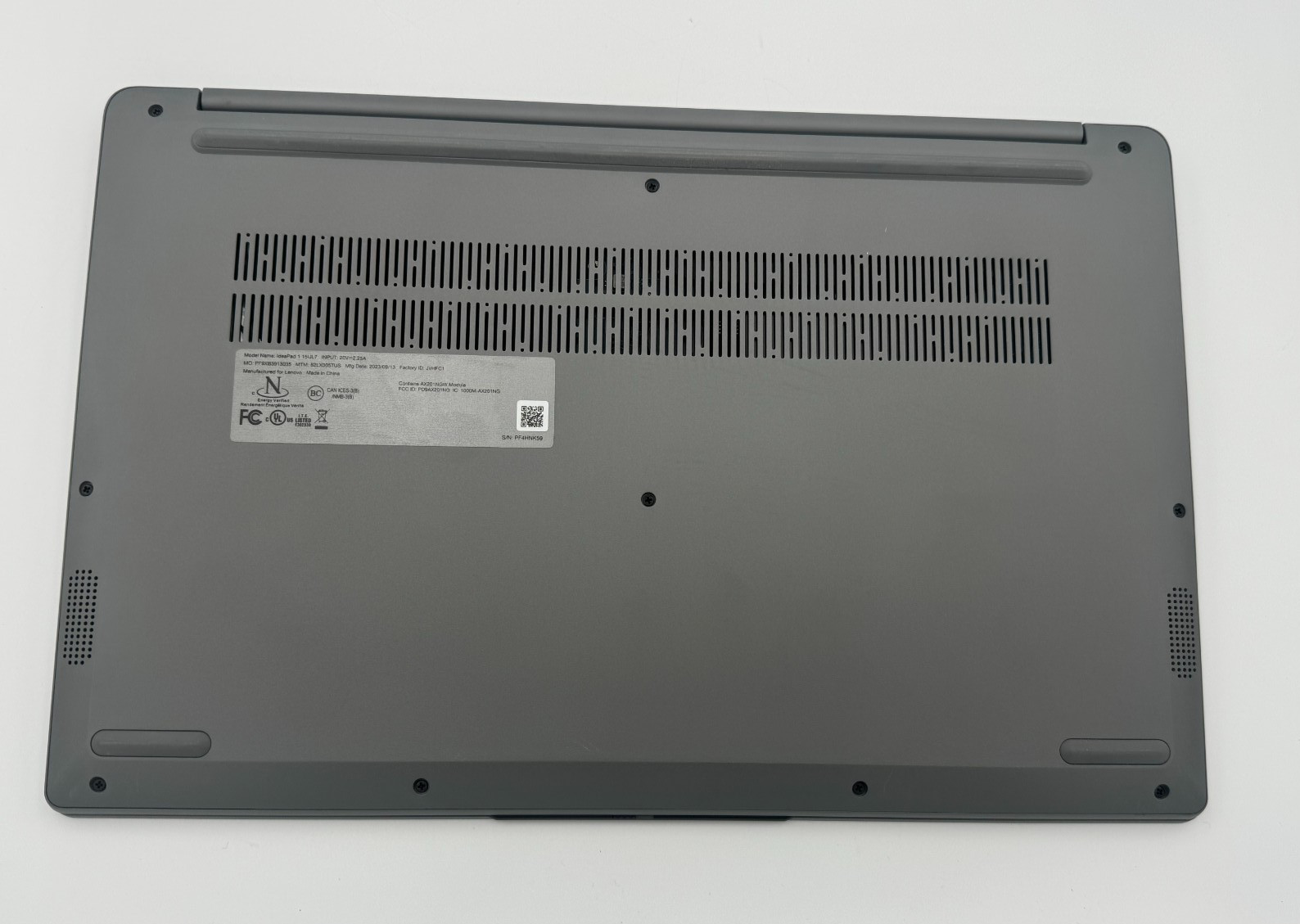 Lenovo IdeaPad 1 15.6″ Cloud Gray | 15IJL7 | Intel N4500 | 4GB | 128GB eMMC
