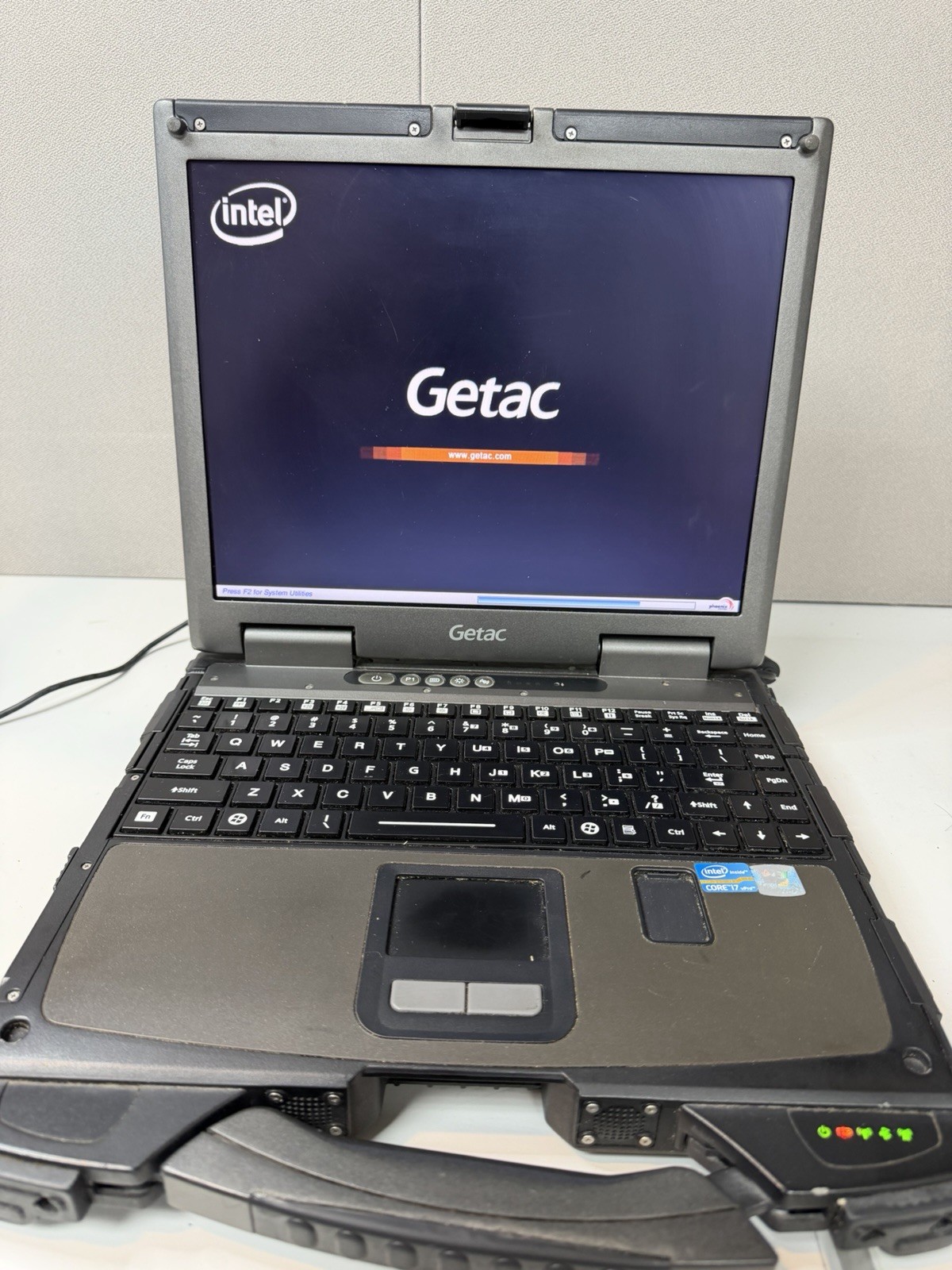 Getac B300 G4 Rugged Laptop i7-3520M 8GB RAM 500GB HDD Boots to BIOS