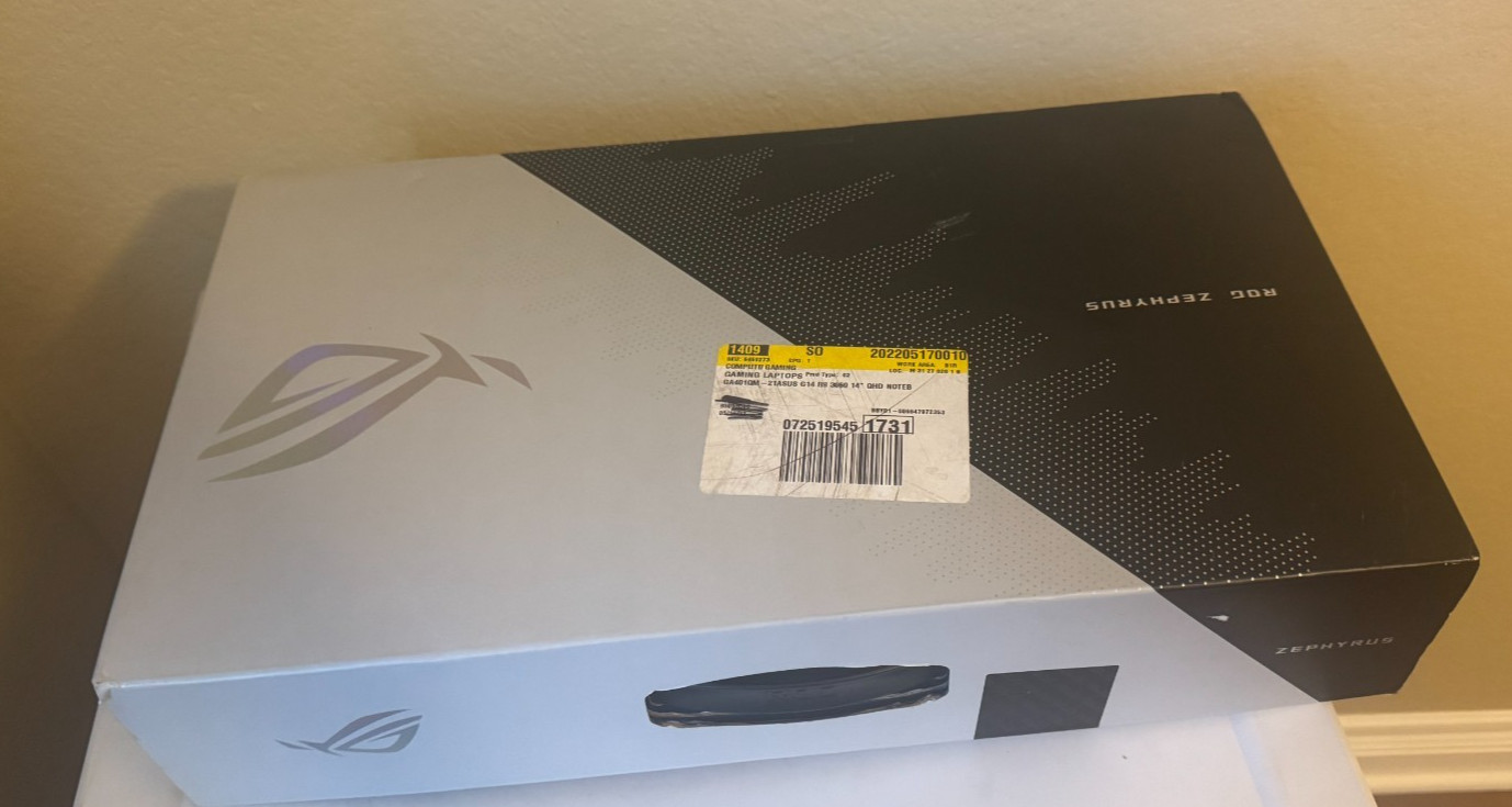 Asus ROG Zephyrus G14 GA401 144Hz FHD 3.3 GHz Ryzen 9 5900HS 16GB 1TB RTX 3060