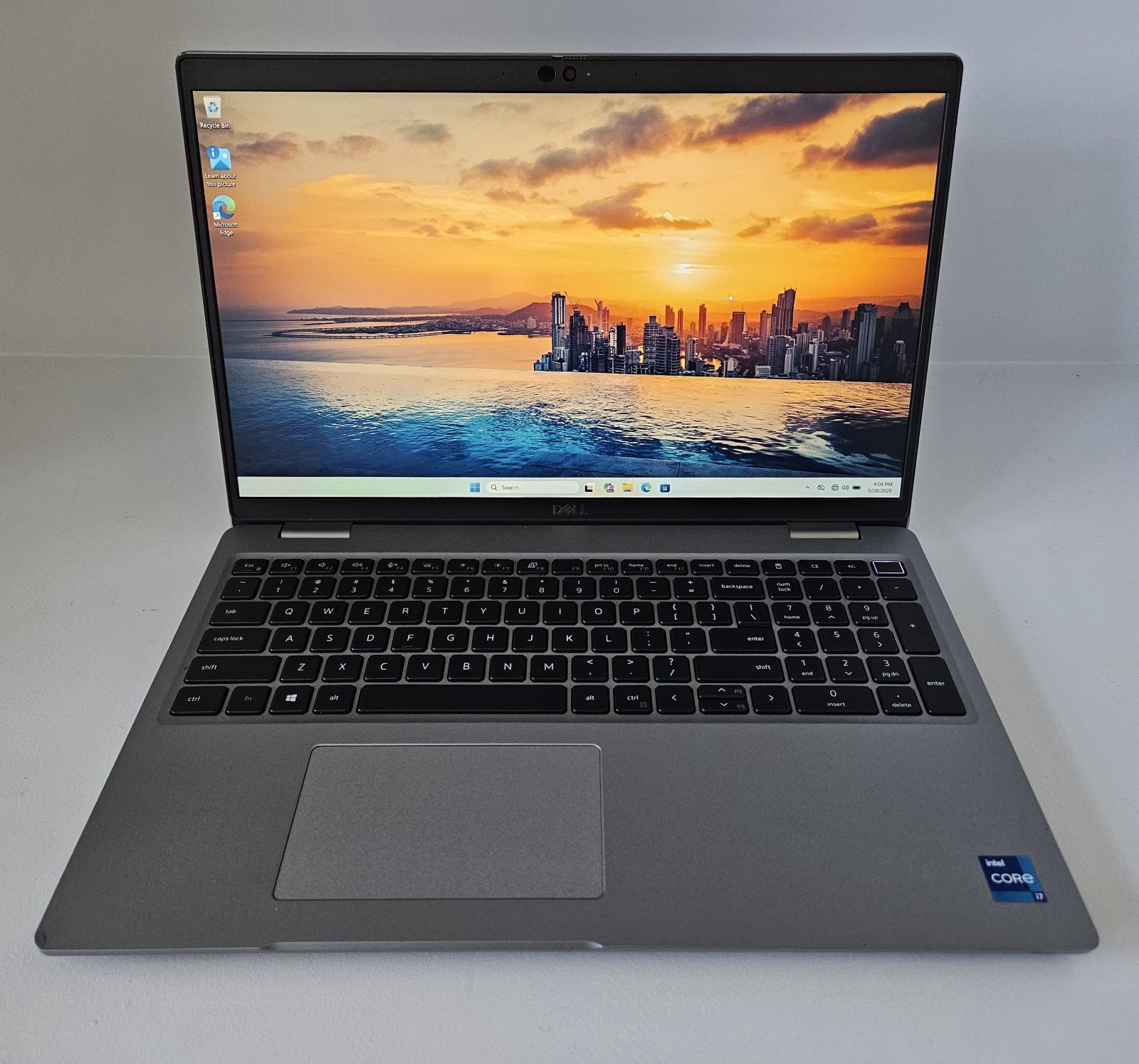 Dell Precision 3560 Core i7-1165G7 2.8GHz 256GB NVMe 16GB 15.6 Win 11 Pro Webcam