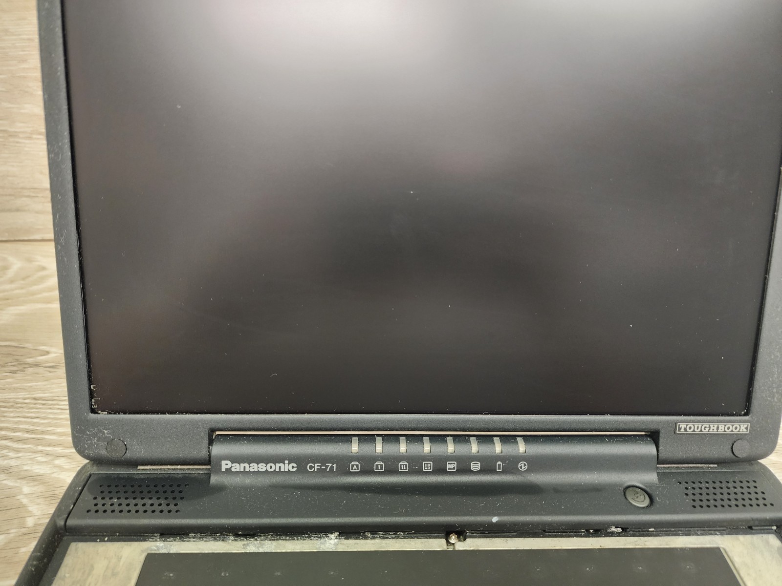 Panasonic Toughbook CF-71 Laptop PC T0654ZA NO HDD AS IS PARTS REPAIR READ! #A