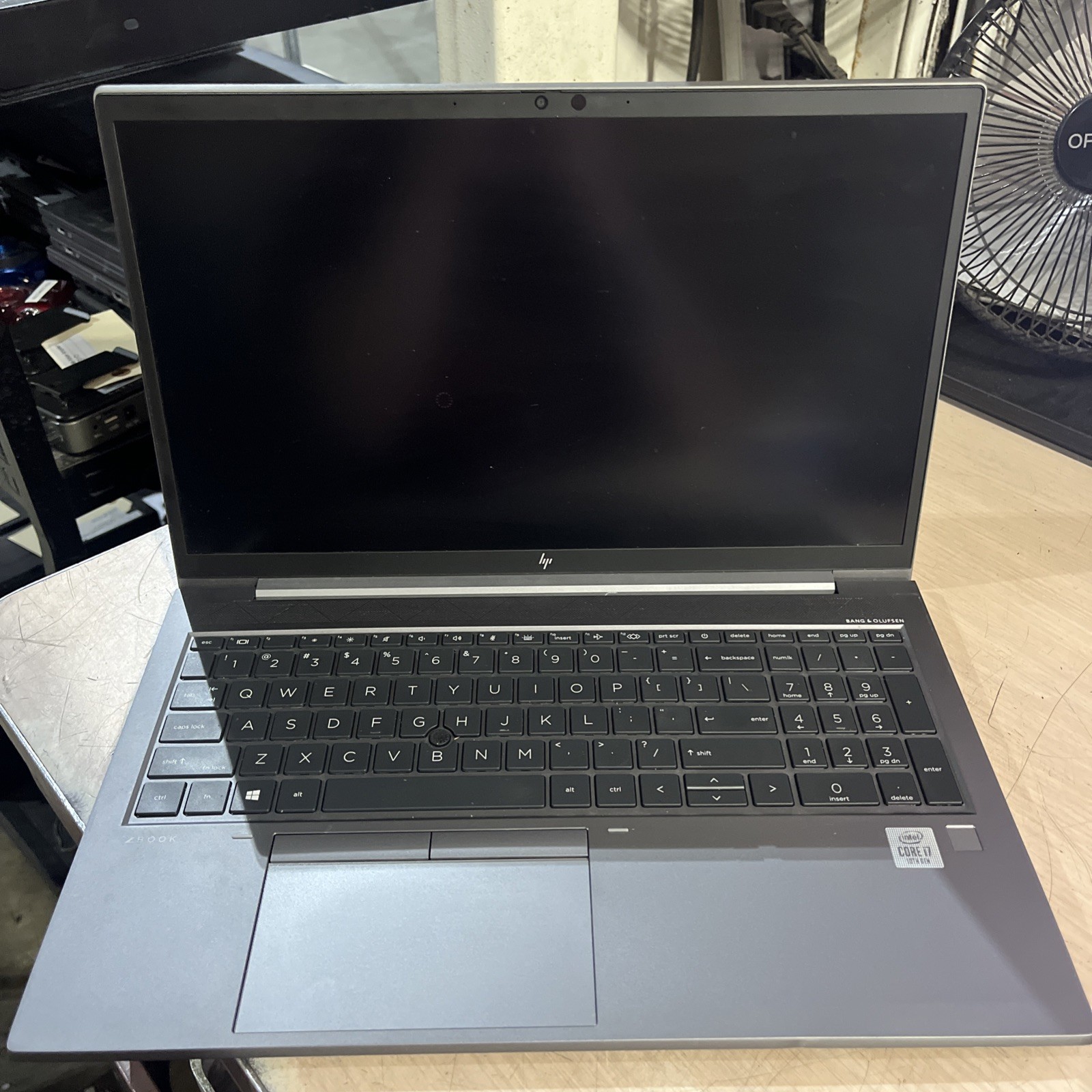 HP ZBOOK FIREFLY 15 G7 INTEL CORE I7 10TH GEN 8GB RAM NO HD