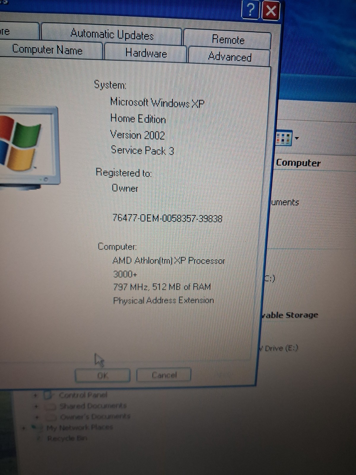 Complete Working Compaq Presario R3000 Laptop Athlon 3000+ 797MHz, 512GB, XP