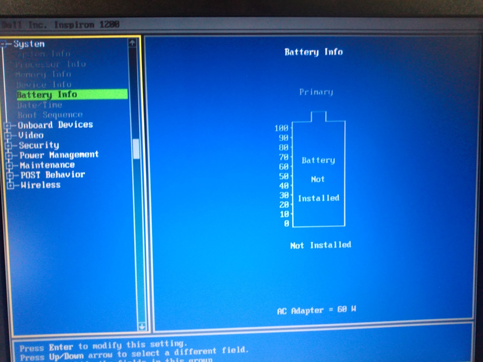 Dell inspiron 1200 pp10s laptop