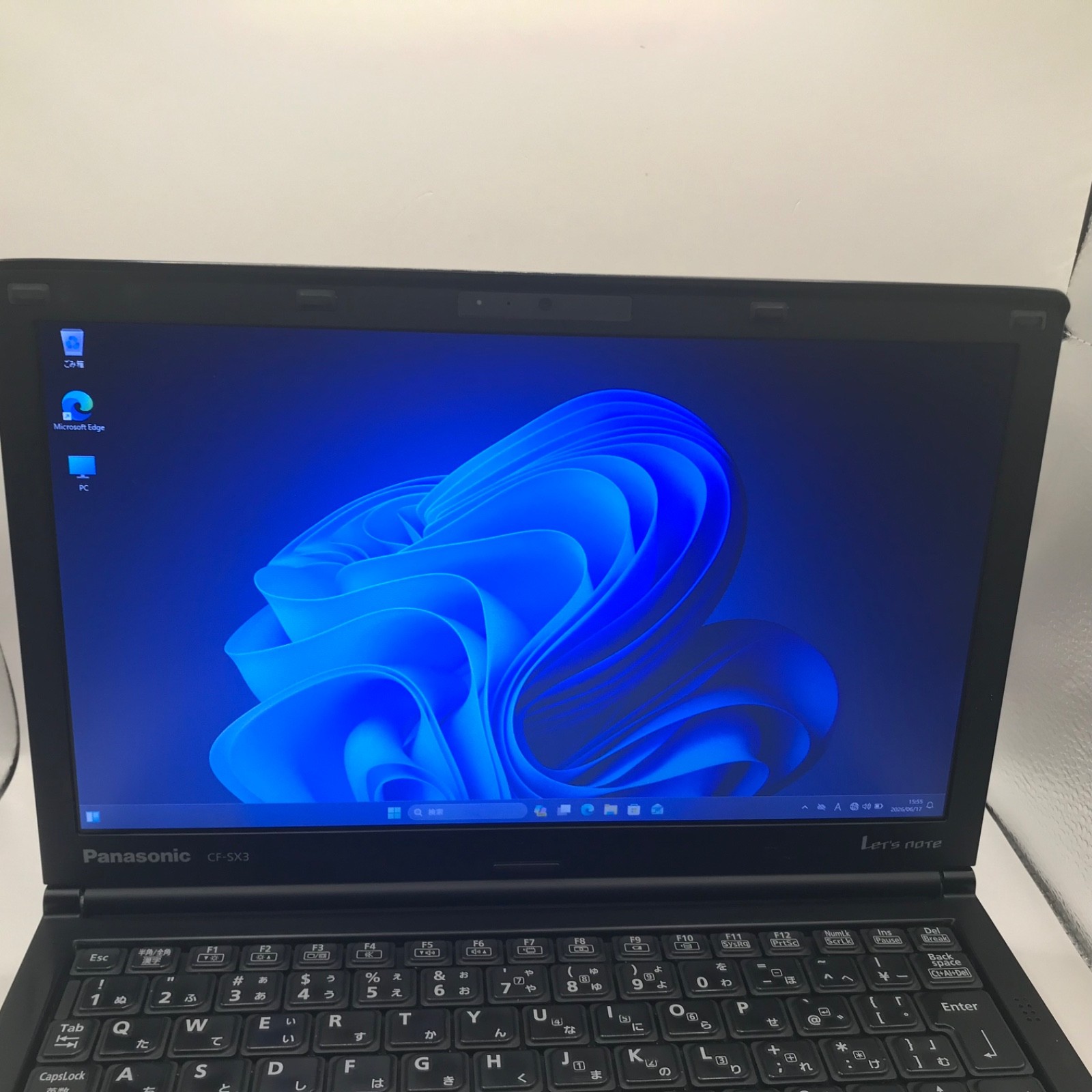Panasonic Let’s Note CF-SX3 Core i7 16GB RAM 480GB SSD Win 11 DVD JP